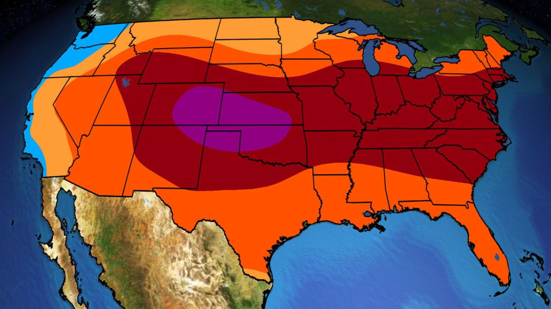 July Weather Forecast United States