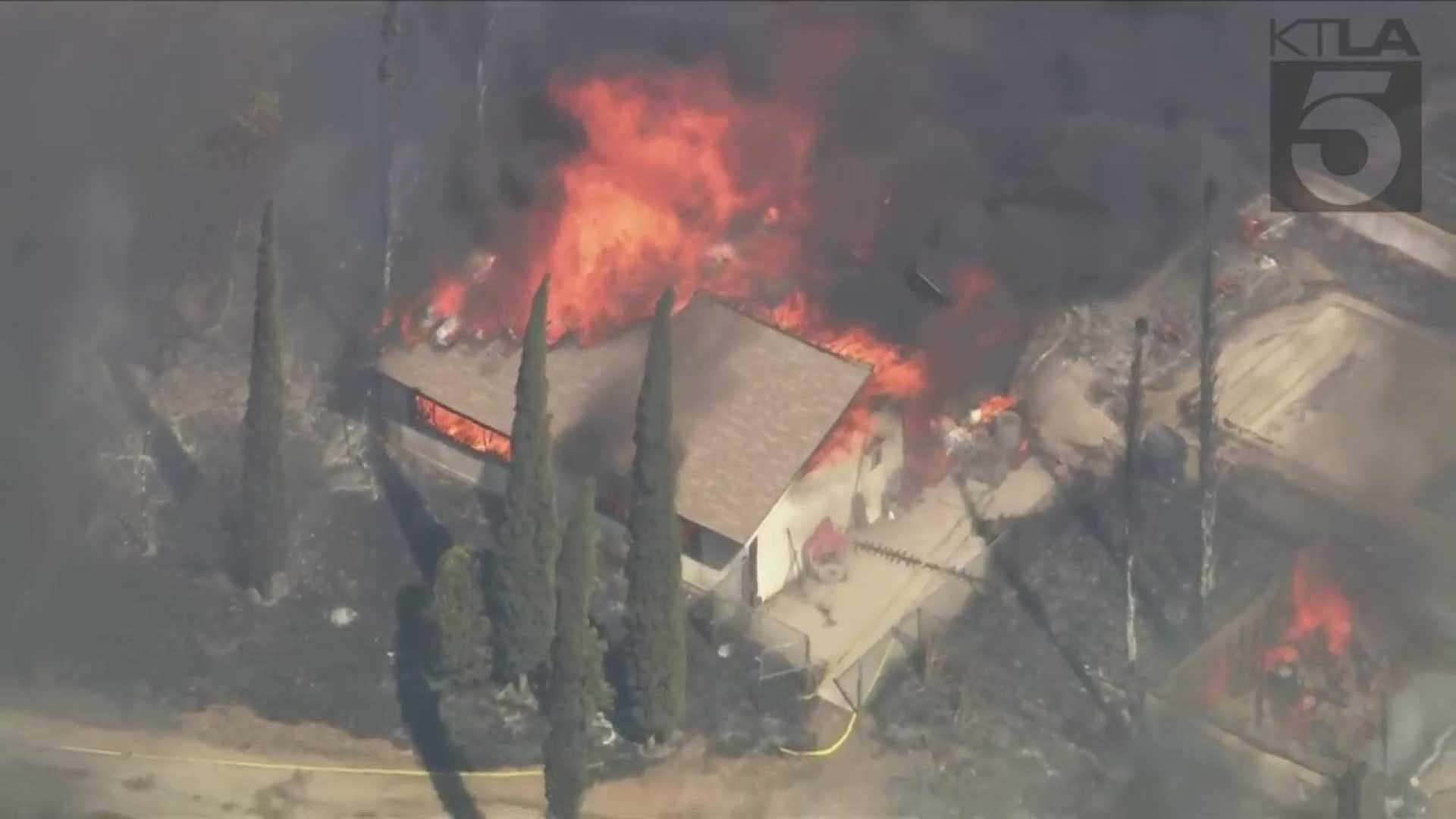 Juniper Fire Vegetation Fire Perris