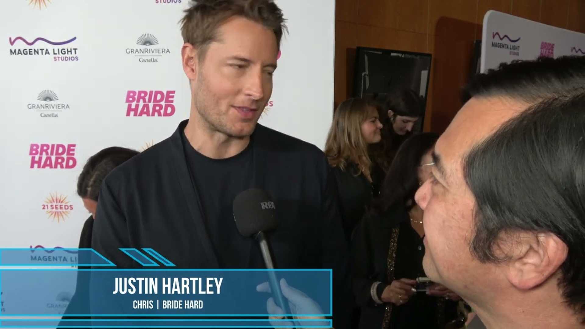 Justin Hartley Bride Hard Premiere