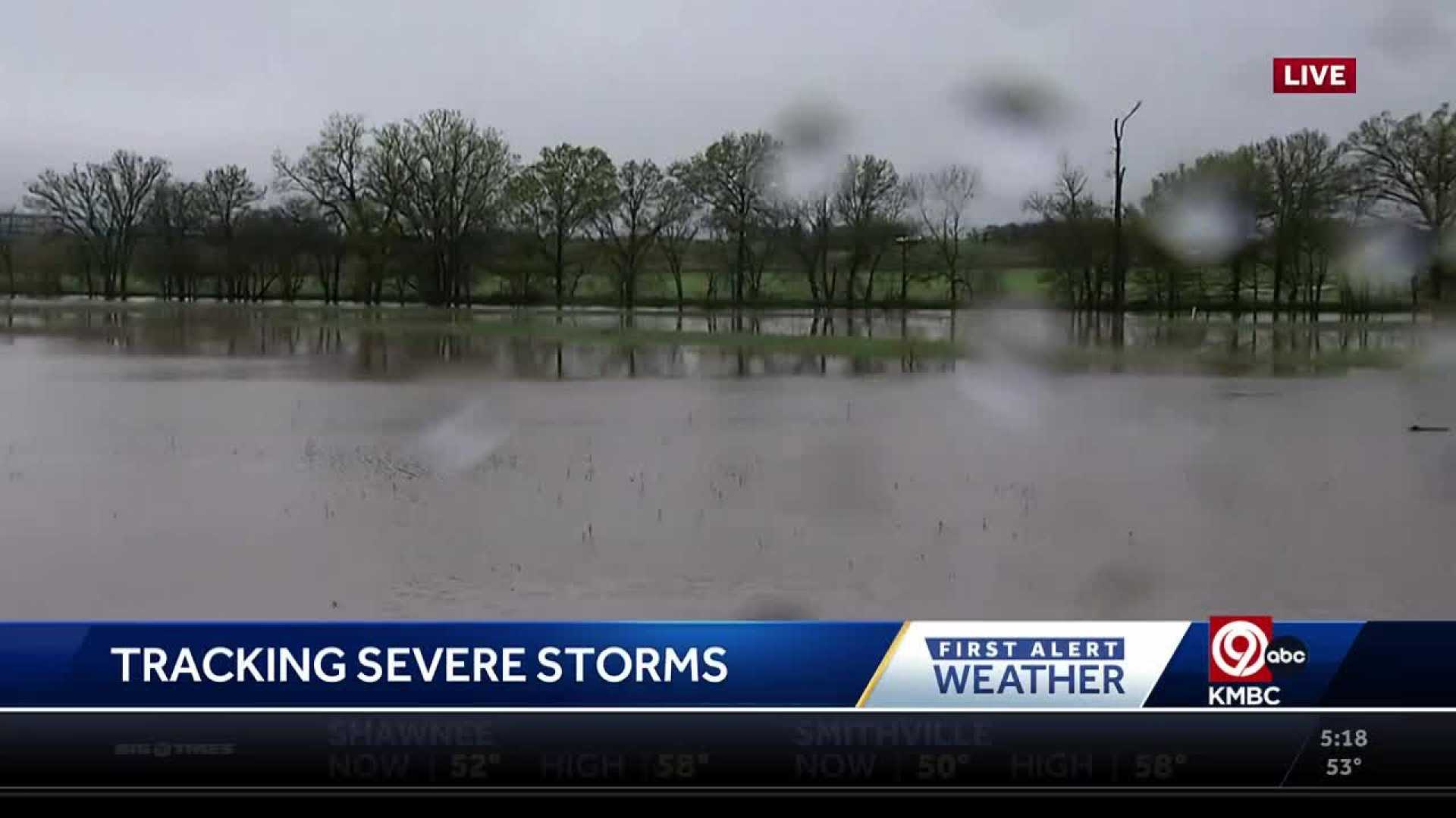 Kansas City Weather Severe Storms Flood