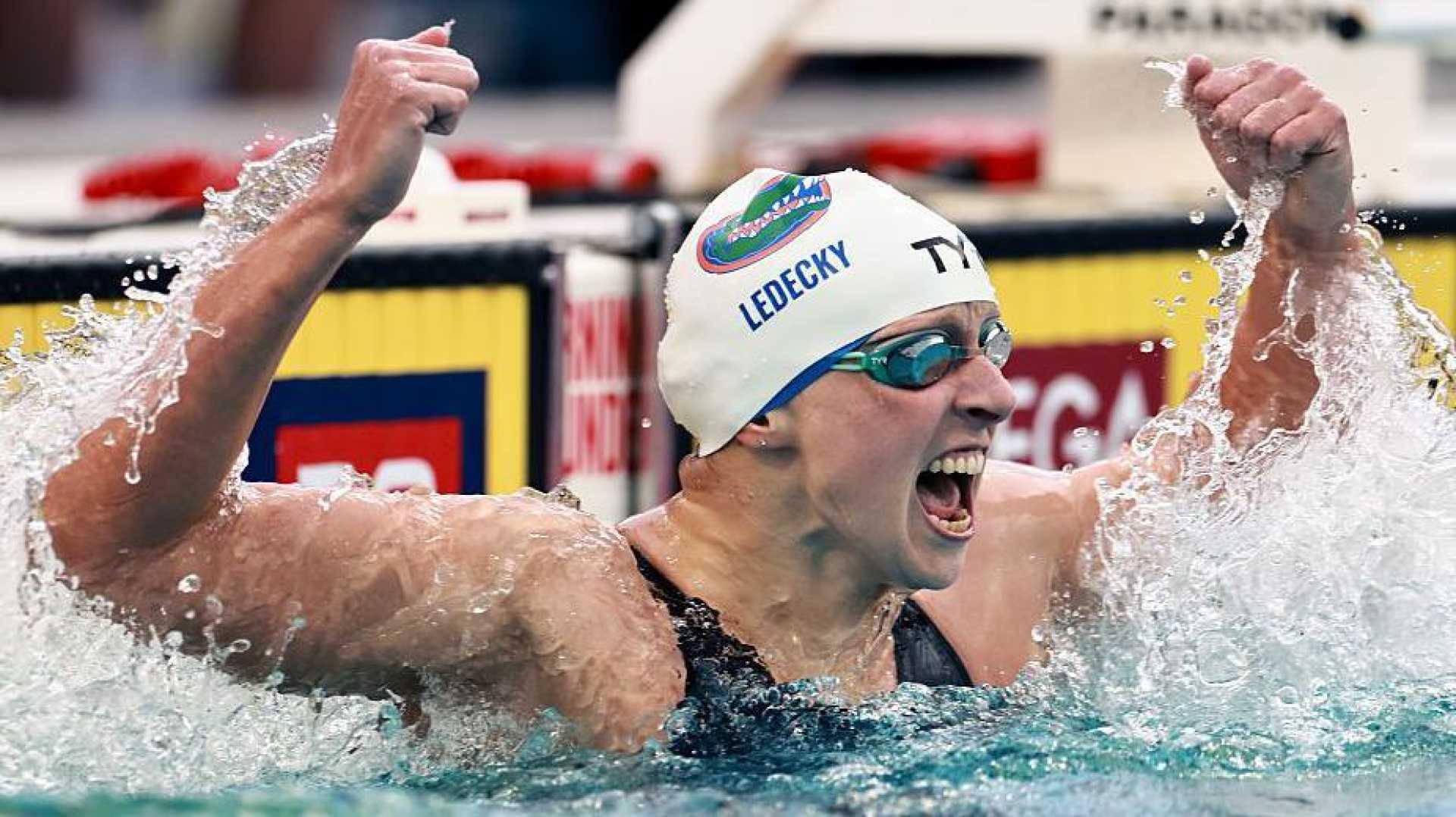 Katie Ledecky Swimming 800m Freestyle