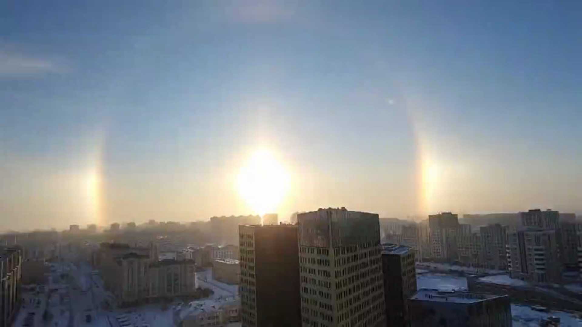 Kazakhstan Sky Glowing Objects Phenomenon
