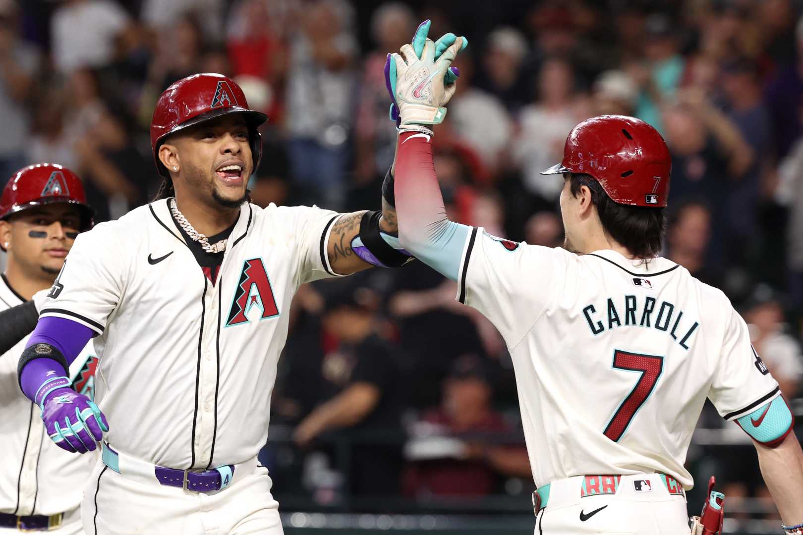 Ketel Marte Corbin Carroll Baseball Game