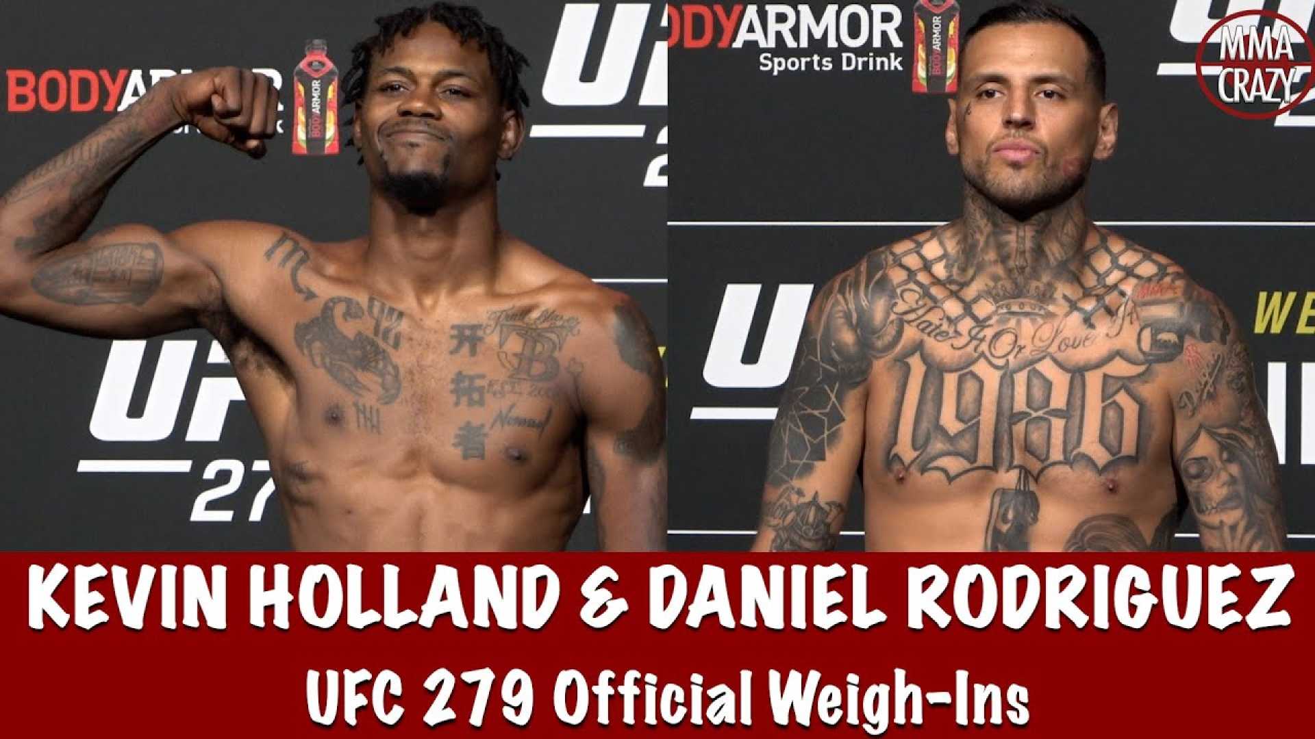 Kevin Holland And Daniel Rodriguez Mma