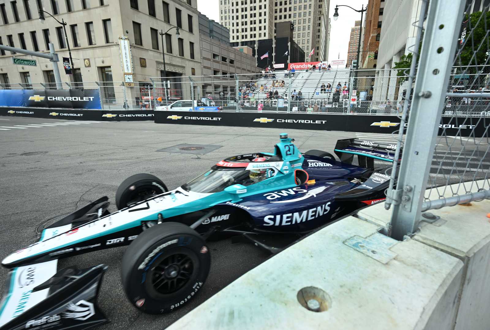 Kyle Kirkwood Indycar Detroit Grand Prix