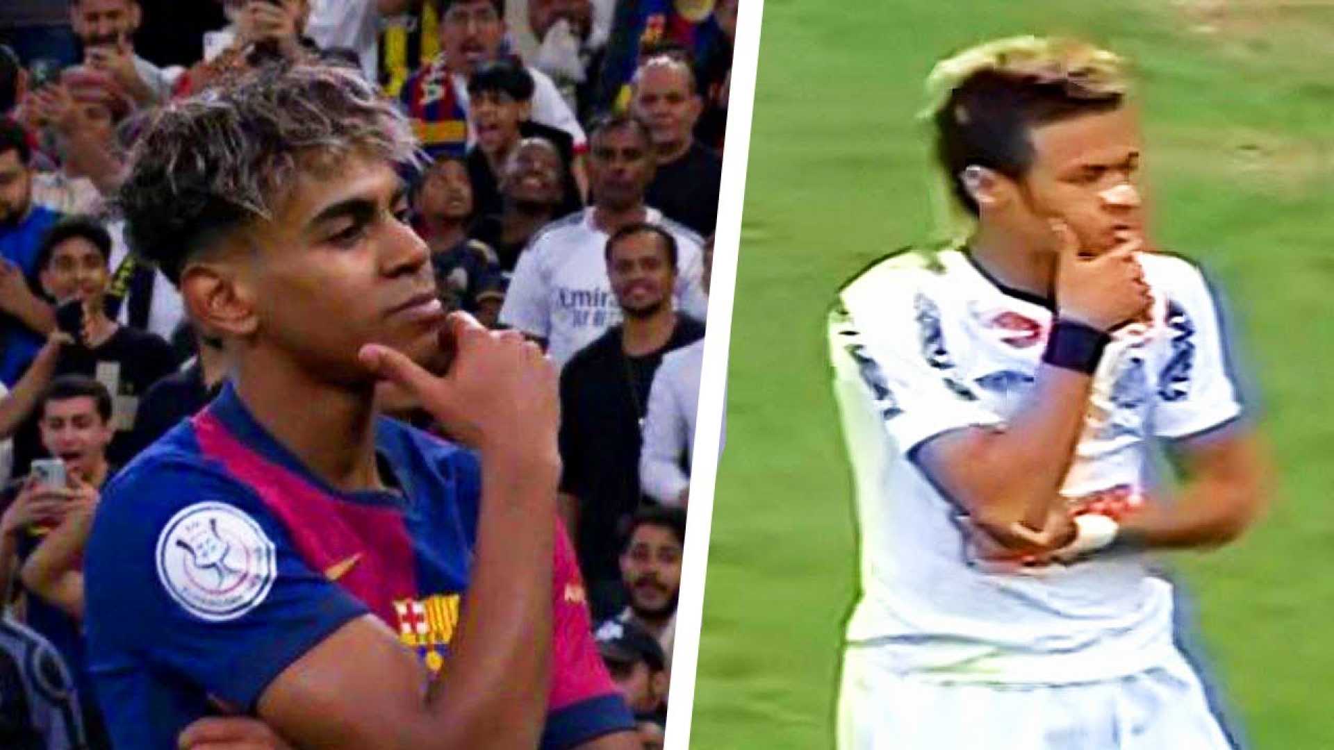 Lamine Yamal And Neymar In Brazil
