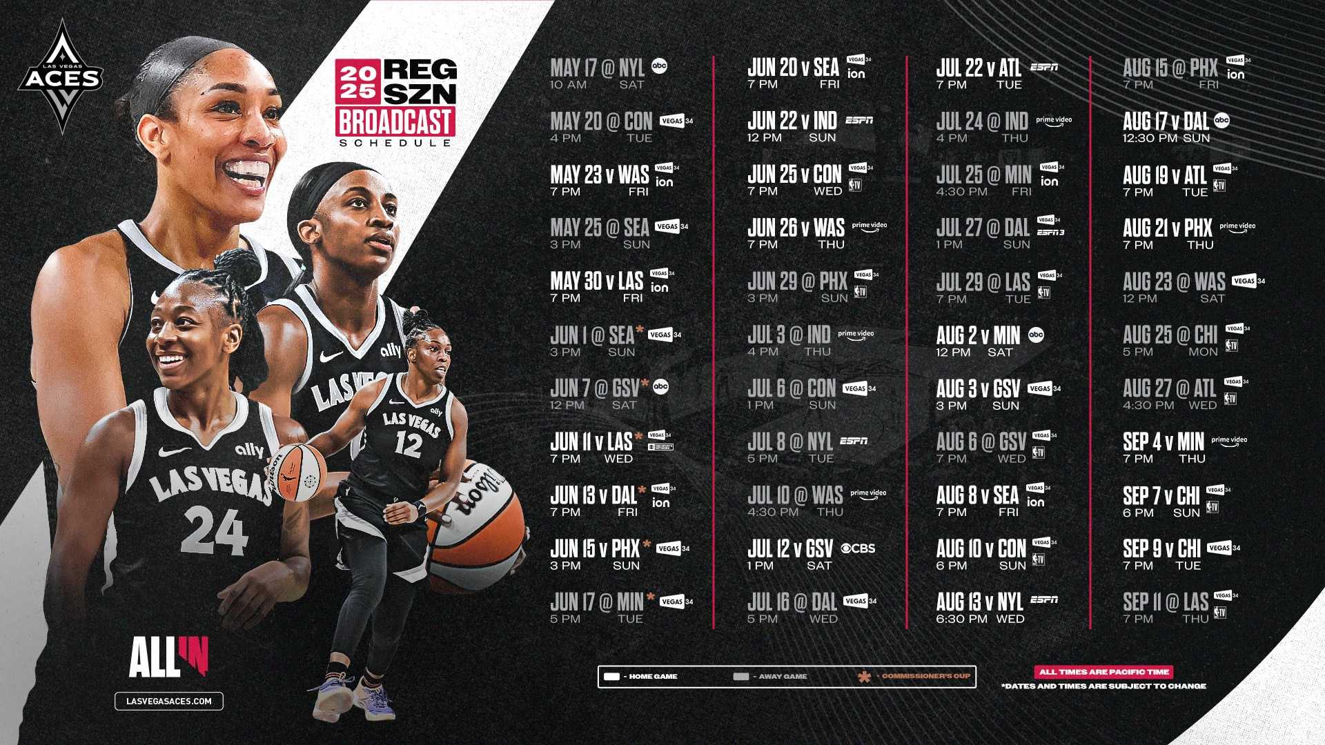 Las Vegas Aces Wnba Game