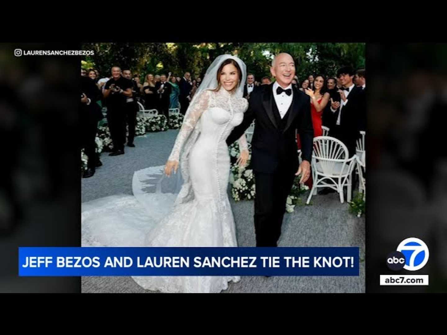 Lauren Sanchez Jeff Bezos Wedding