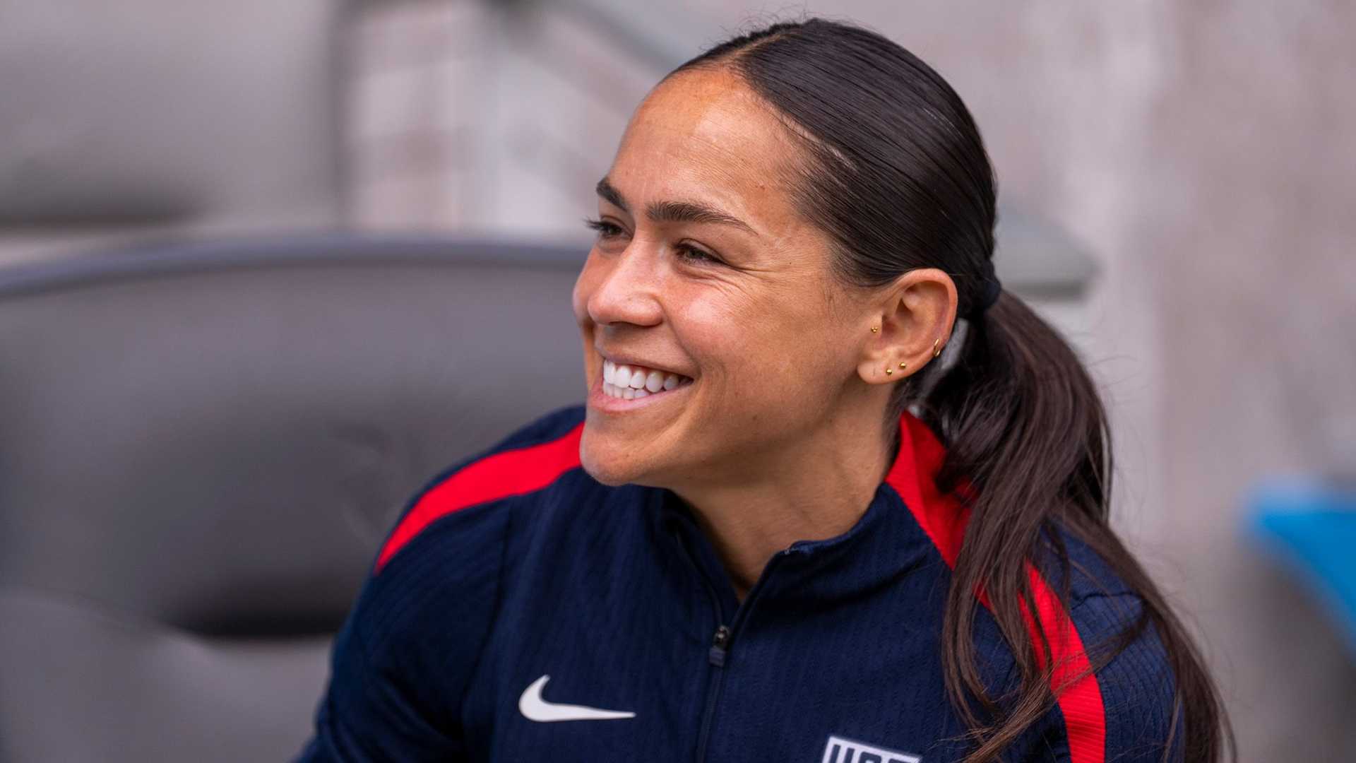 Lo'eau Labonta Uswnt Debut Soccer