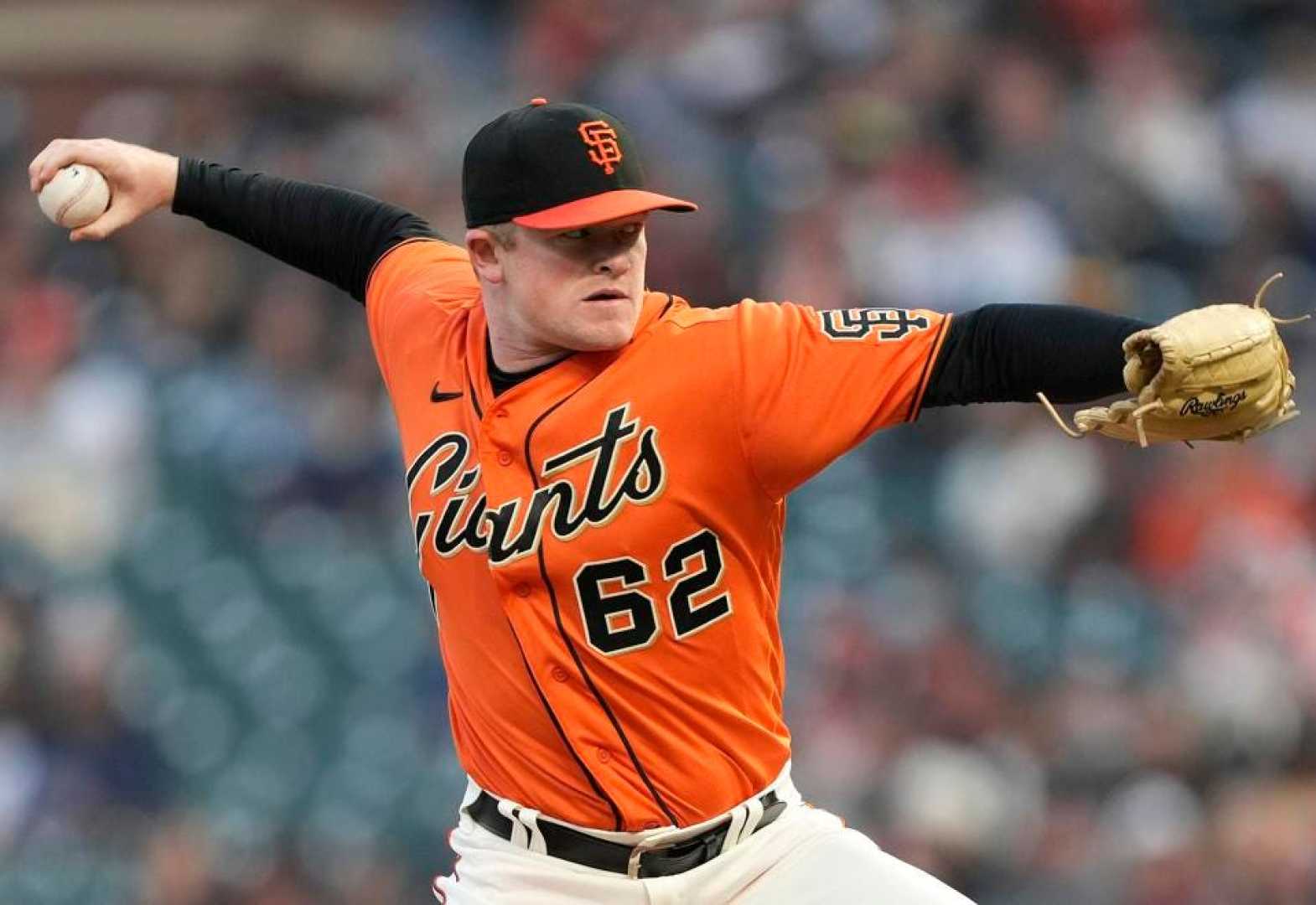 Logan Webb Pitching For San Francisco Giants