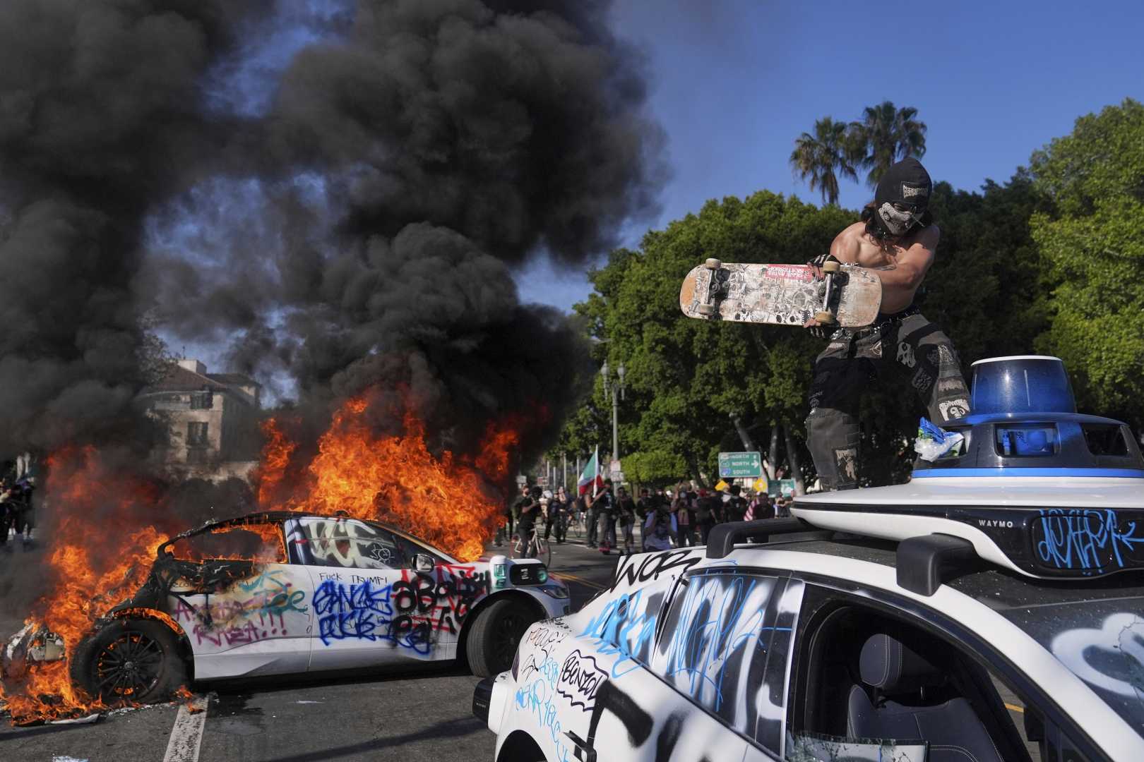 Los Angeles Riots Chaos June 2025