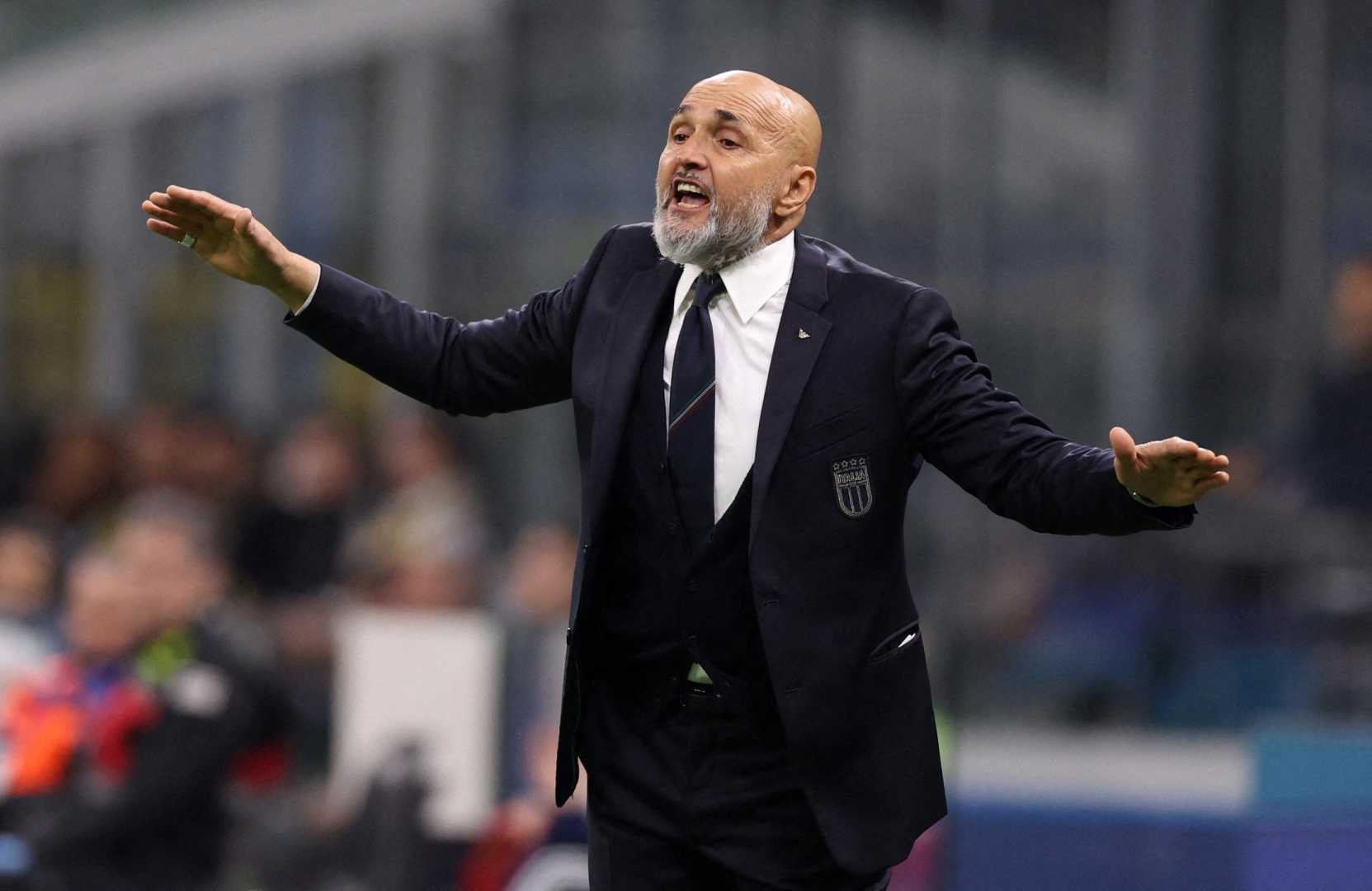 Luciano Spalletti Italy Coach Moldova
