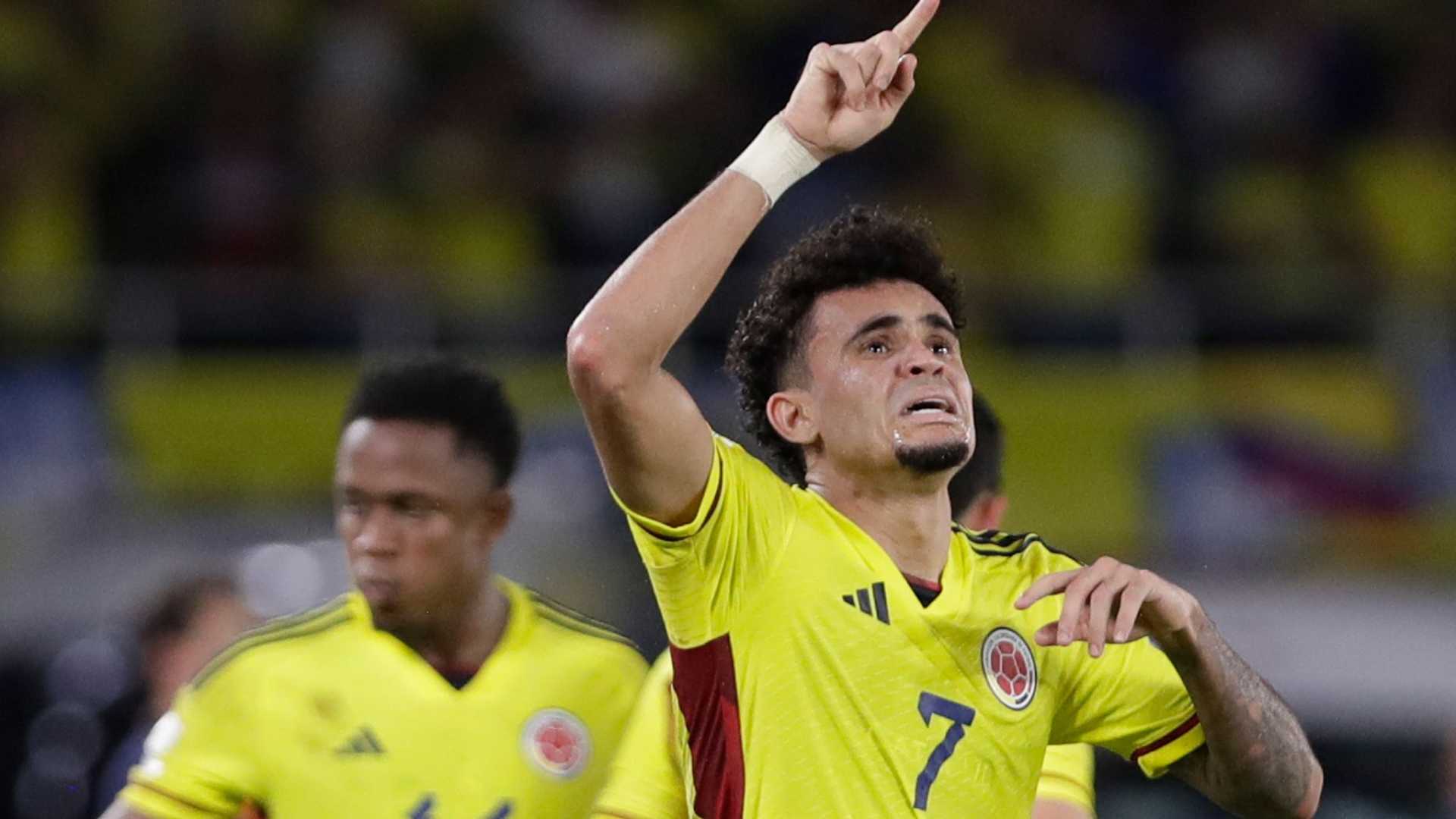 Luis Díaz Colombia Soccer Match