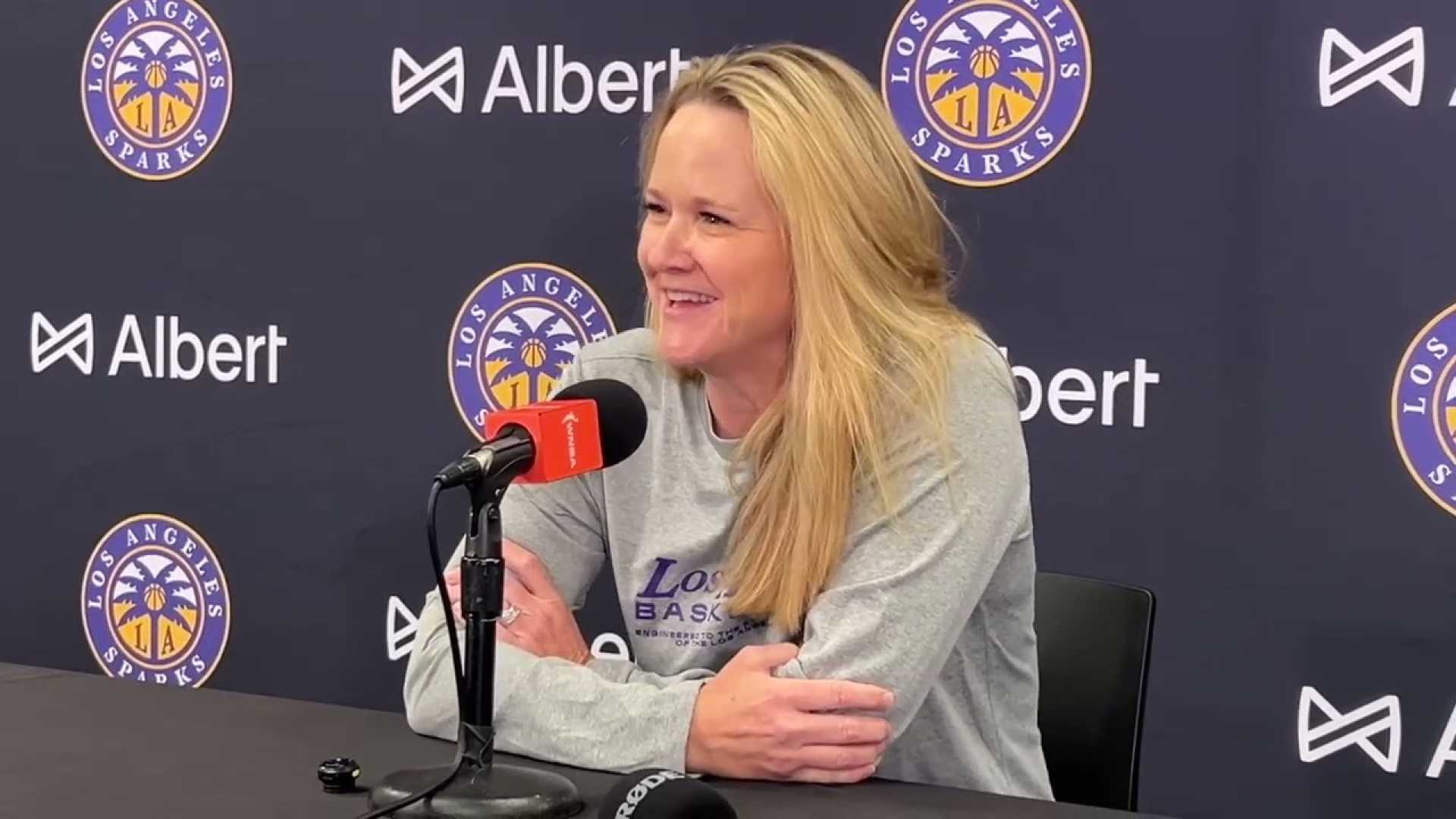 Lynne Roberts Sparks Coach Injury Update