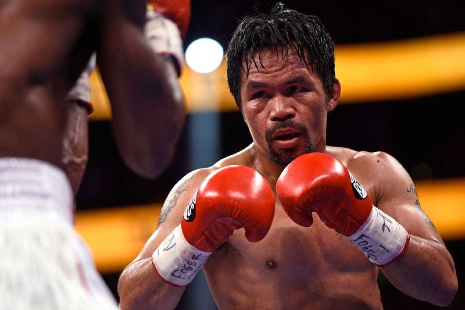 Manny Pacquiao Mario Barrios Boxing Match