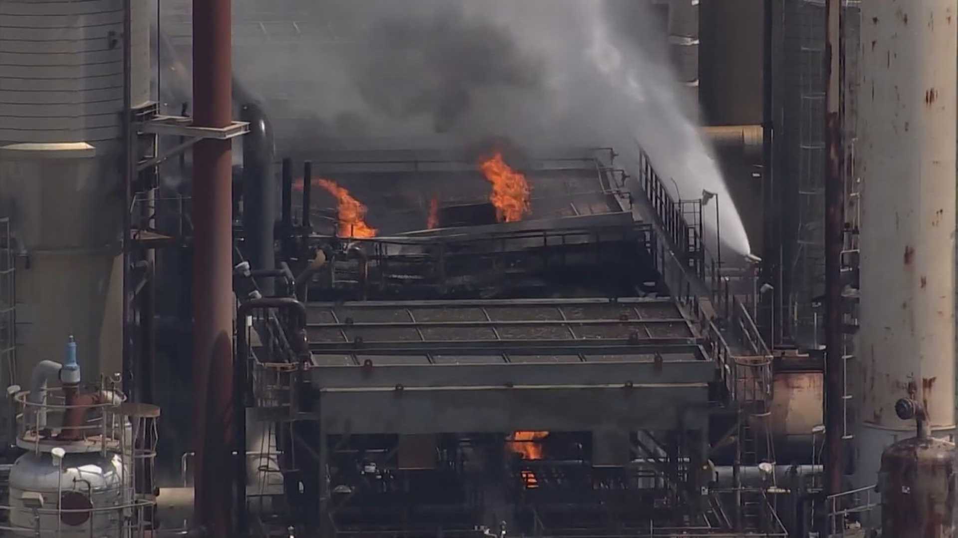 Marathon Oil Refinery Fire Texas City