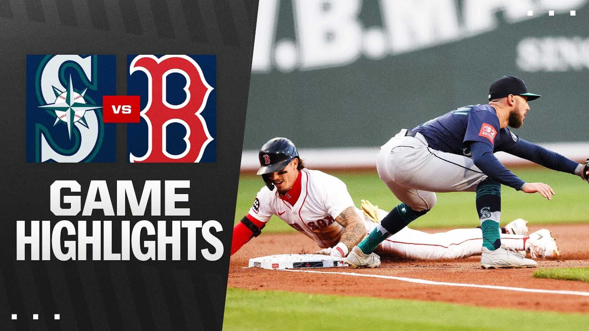 Mariners Vs Red Sox Baseball Game