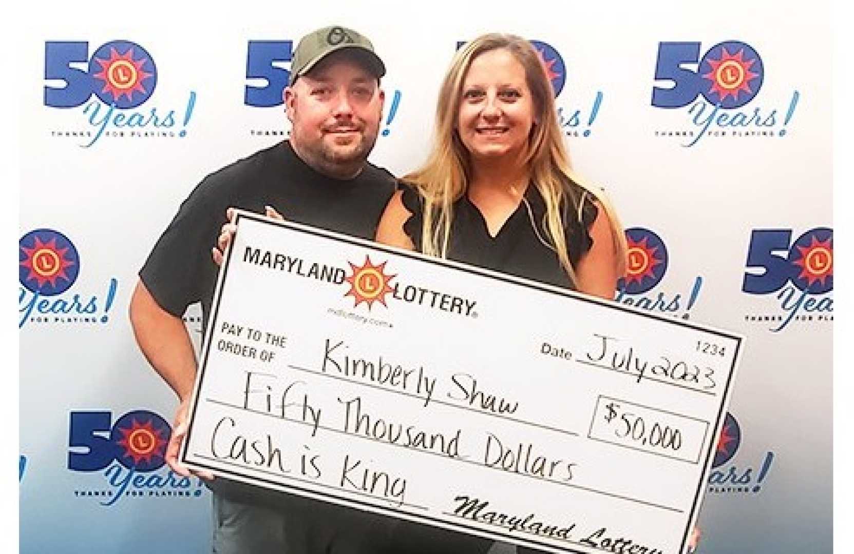 Maryland Lottery Scratch Off Winning Couple