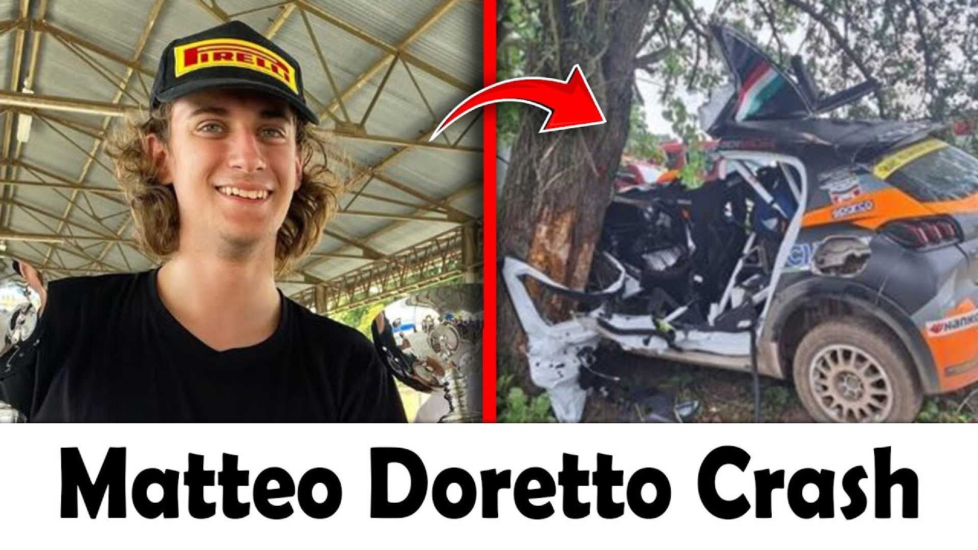 Matteo Doretto Rally Accident