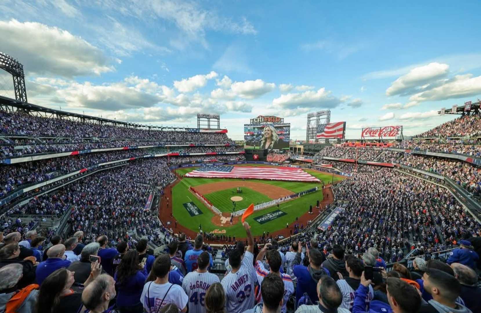 Mets Braves Baseball Game Citi Field