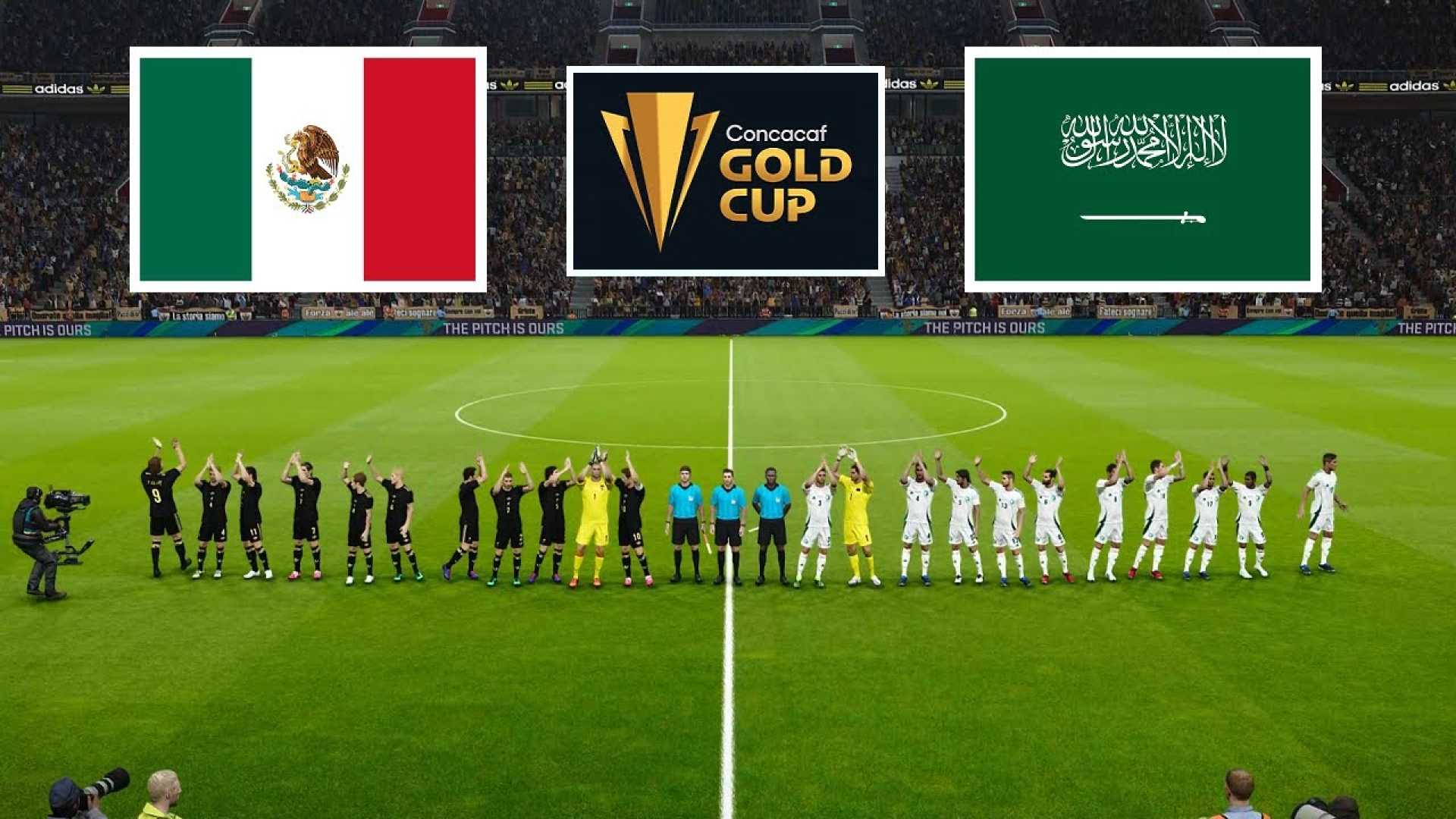 Mexico Vs Saudi Arabia Gold Cup 2025