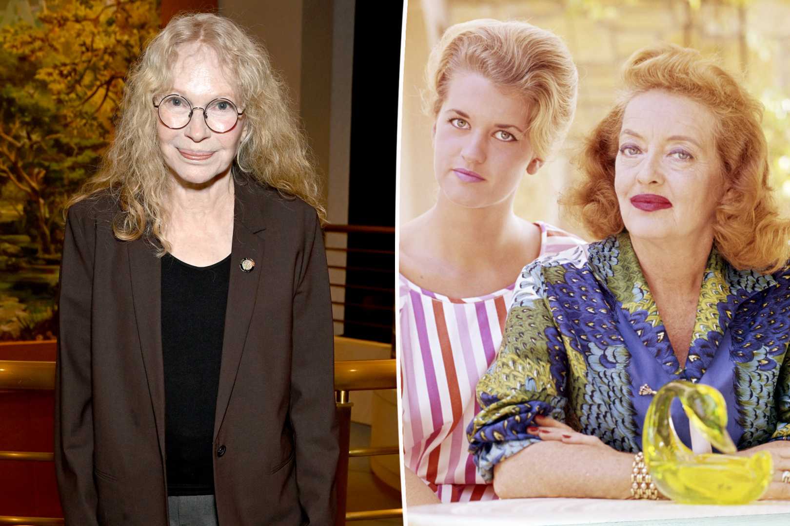 Mia Farrow Bette Davis Memories