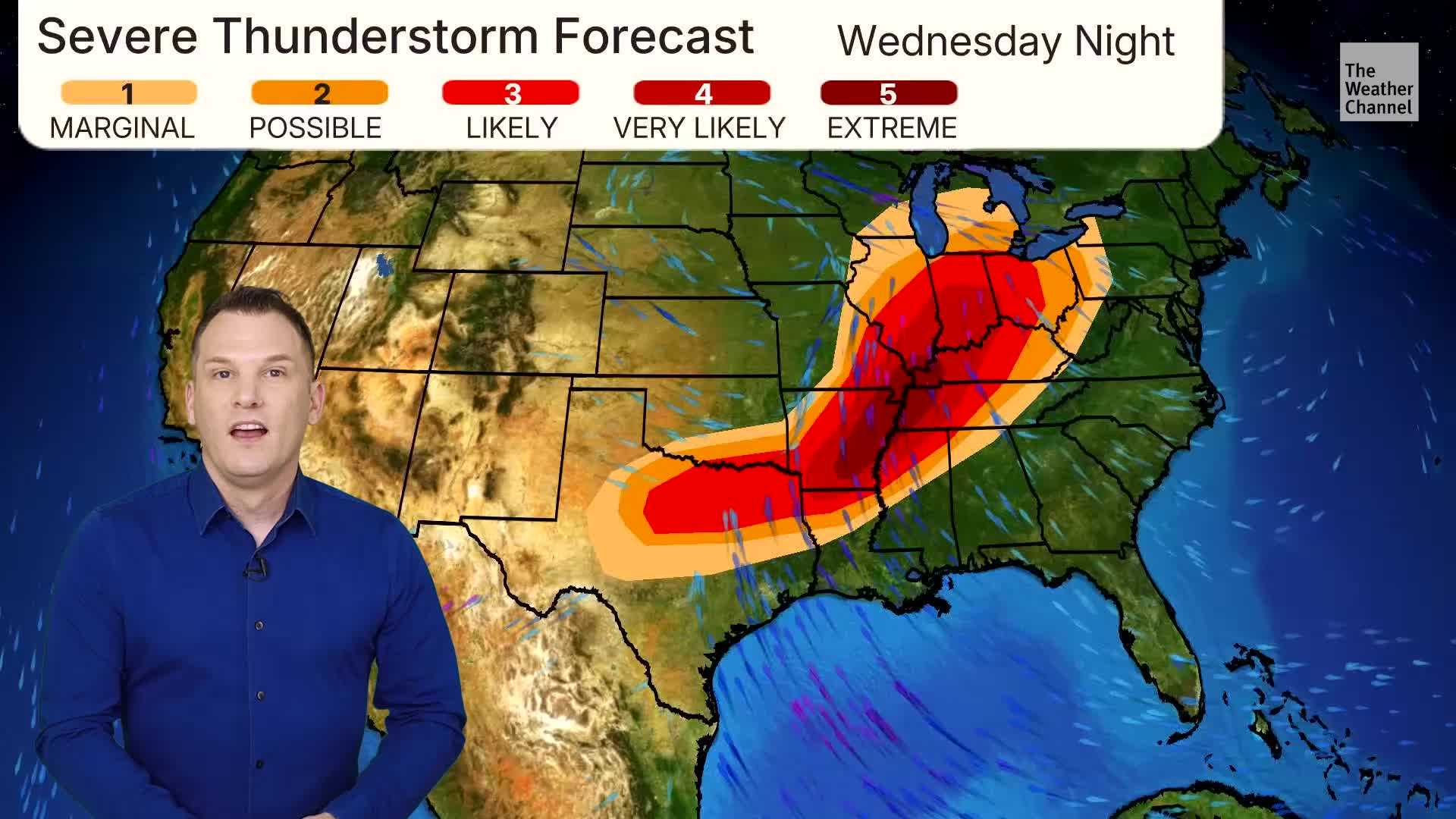 Midwest Heat Severe Thunderstorms Weather