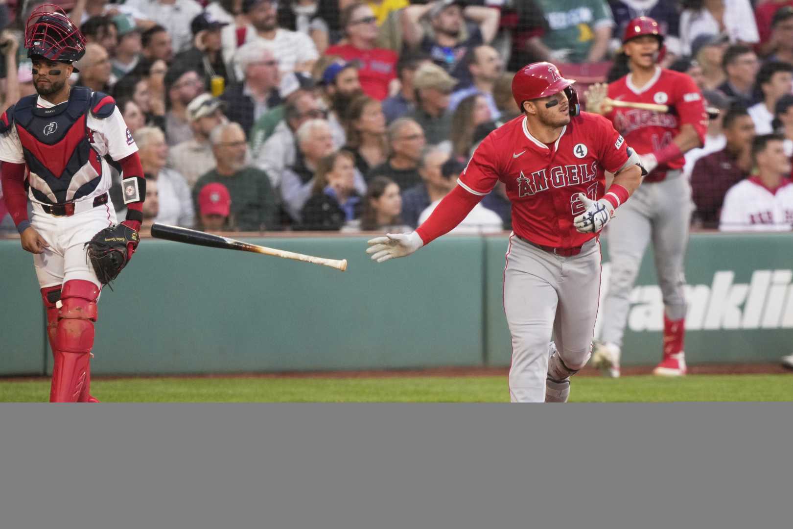 Mike Trout Baseball Game