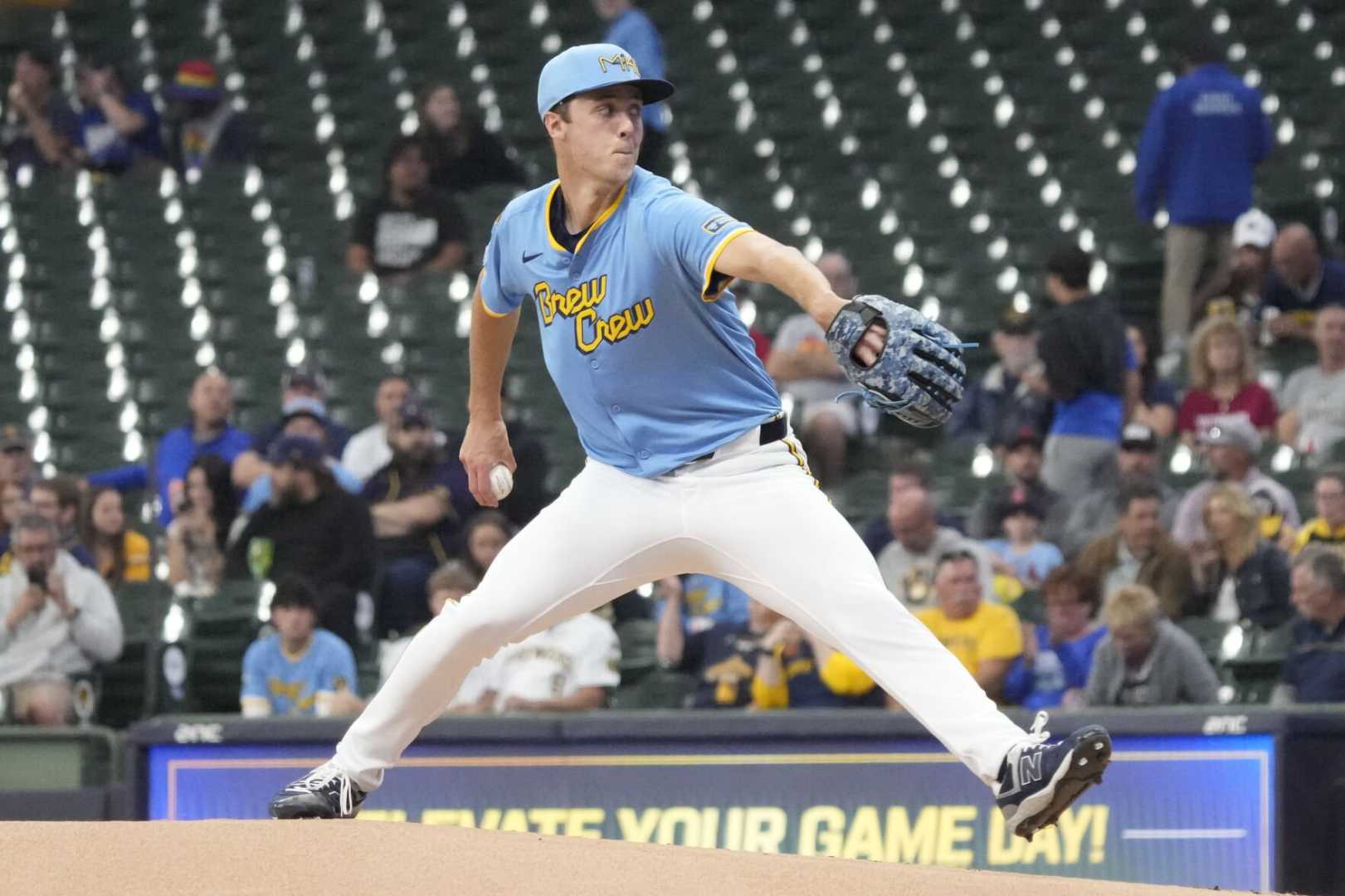 Milwaukee Brewer Pitcher Debut Cramping Incident