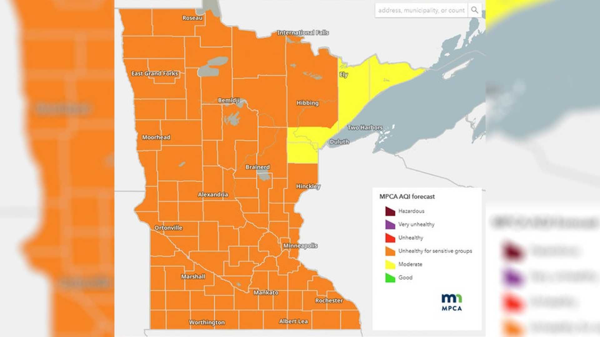 Minnesota Thunderstorms And Wildfire Smoke