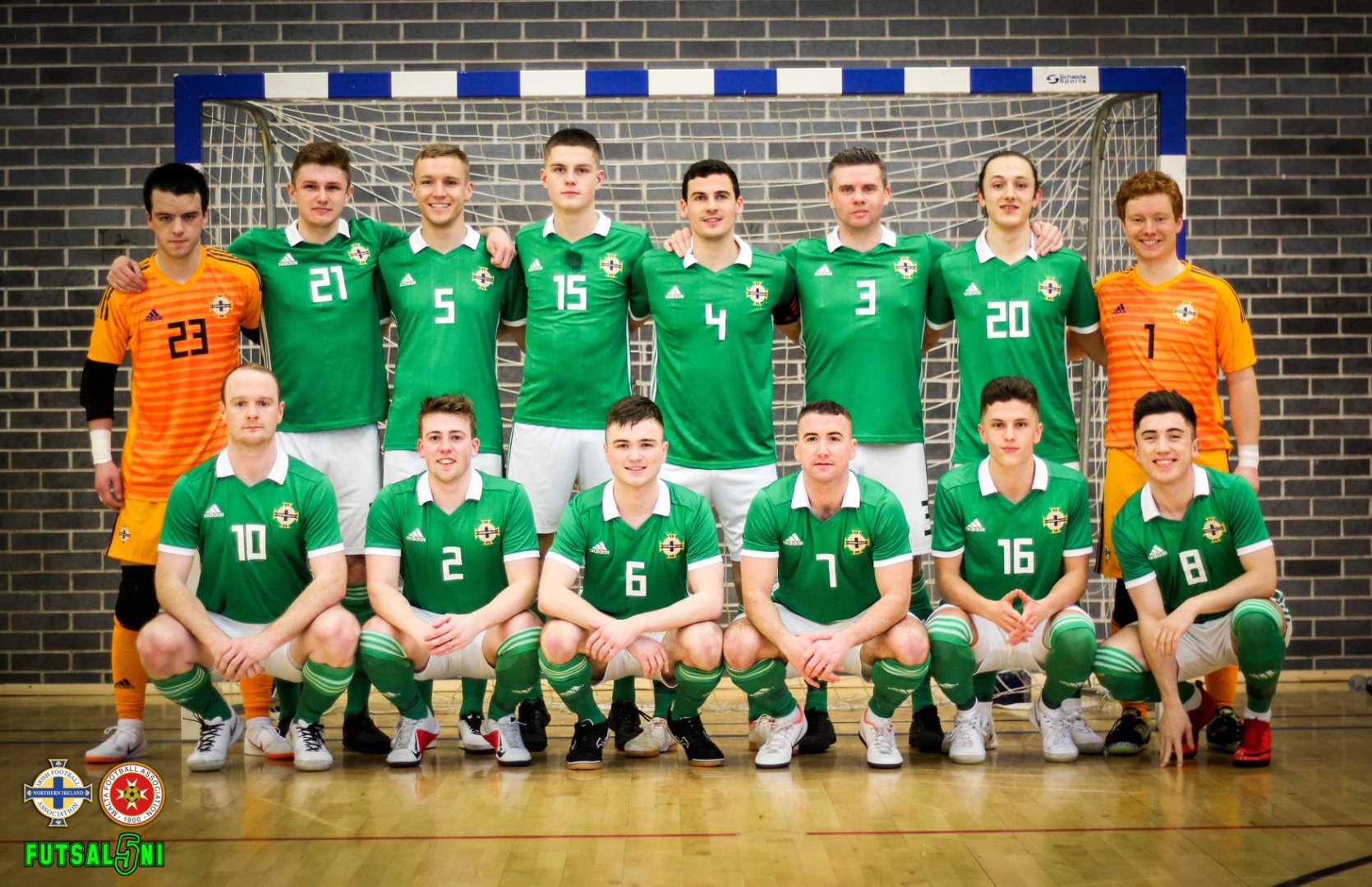Moldova Futsal Team Match Against Ireland