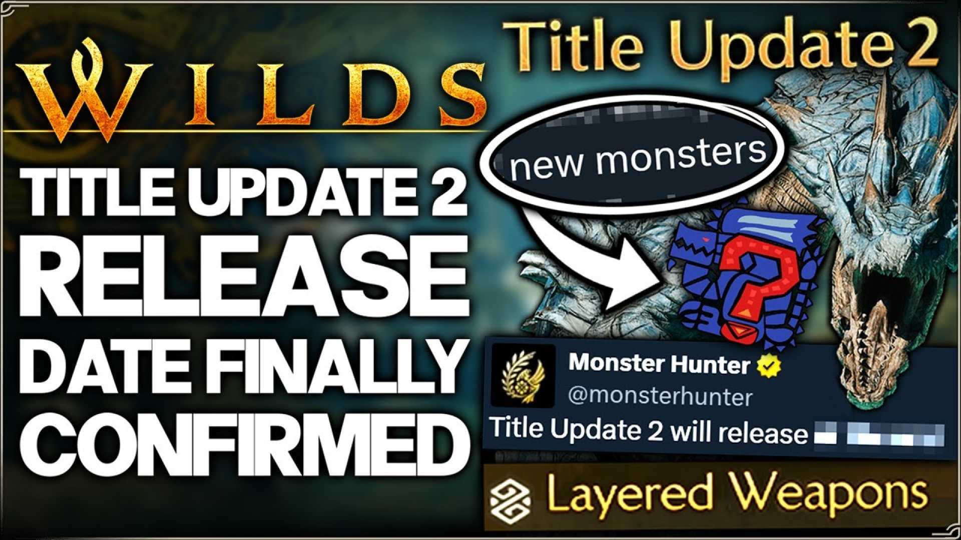 Monster Hunter Wilds Title Update 2 Release Date