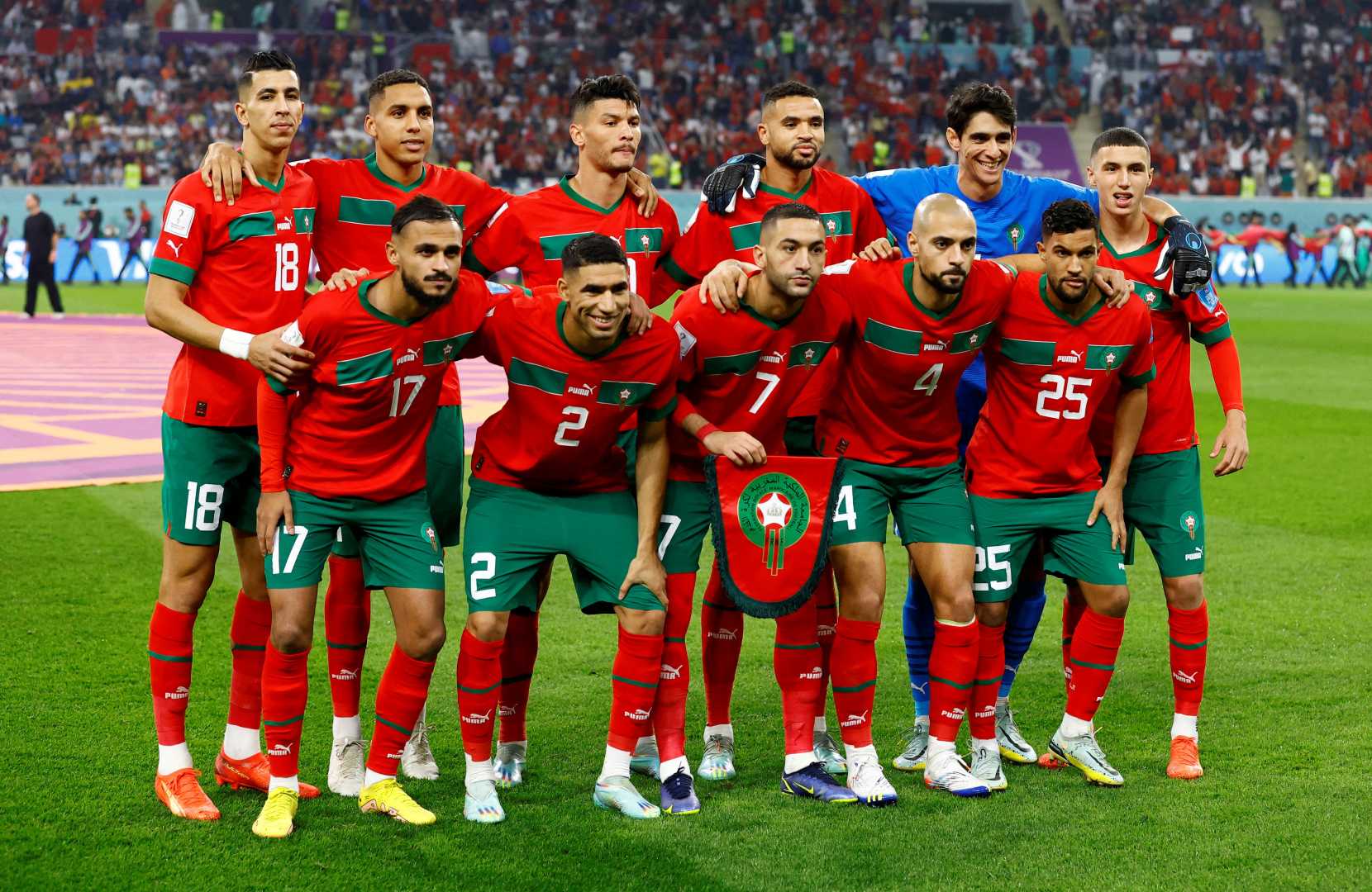 Morocco National Team Soccer Match