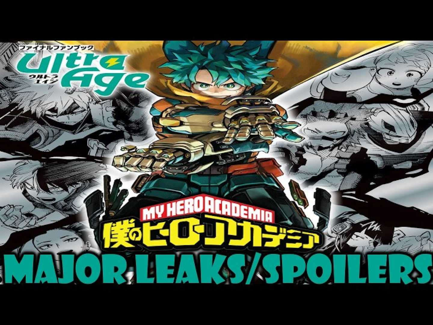 My Hero Academia Final Fanbook