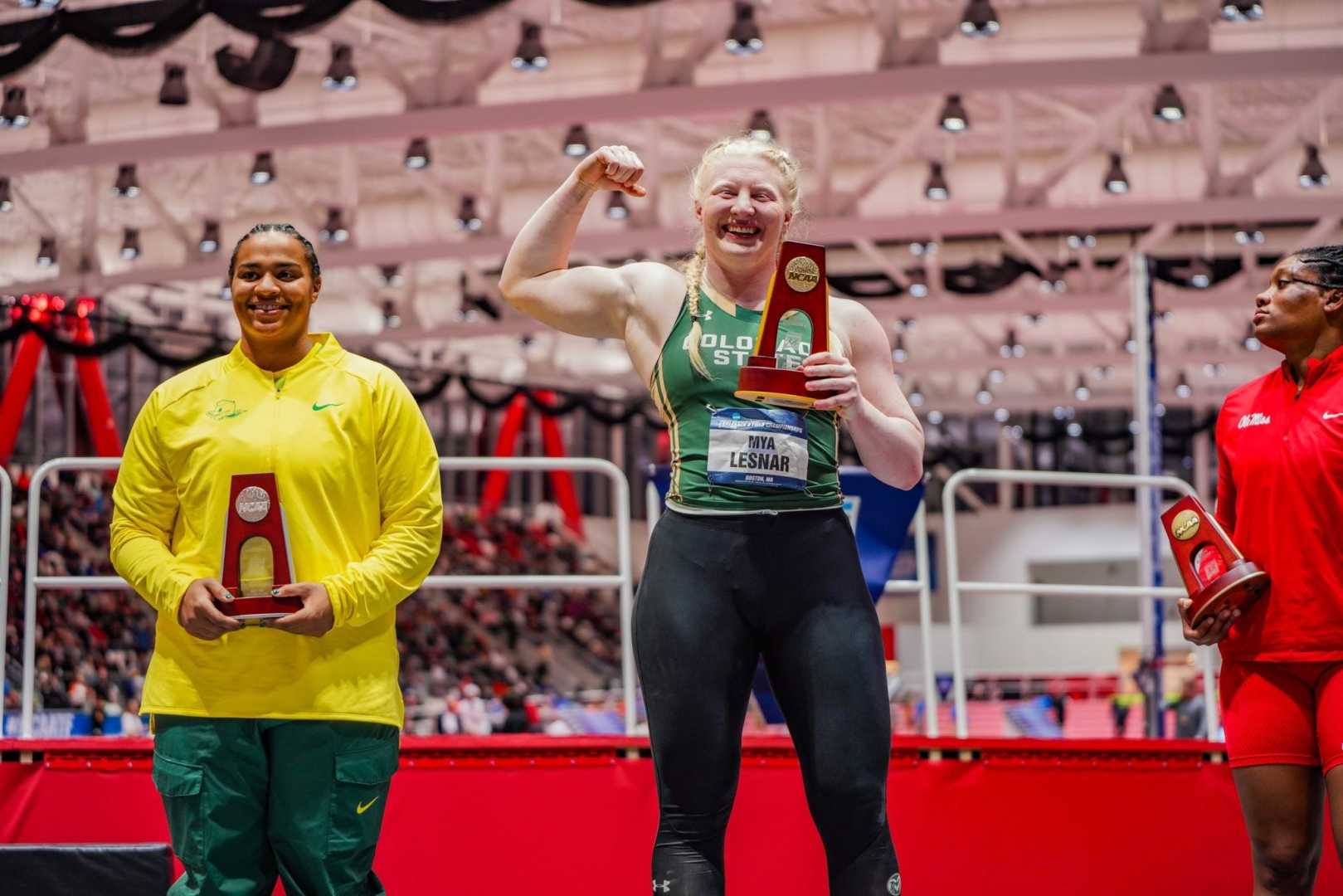 Mya Lesnar Shot Put Ncaa Championship