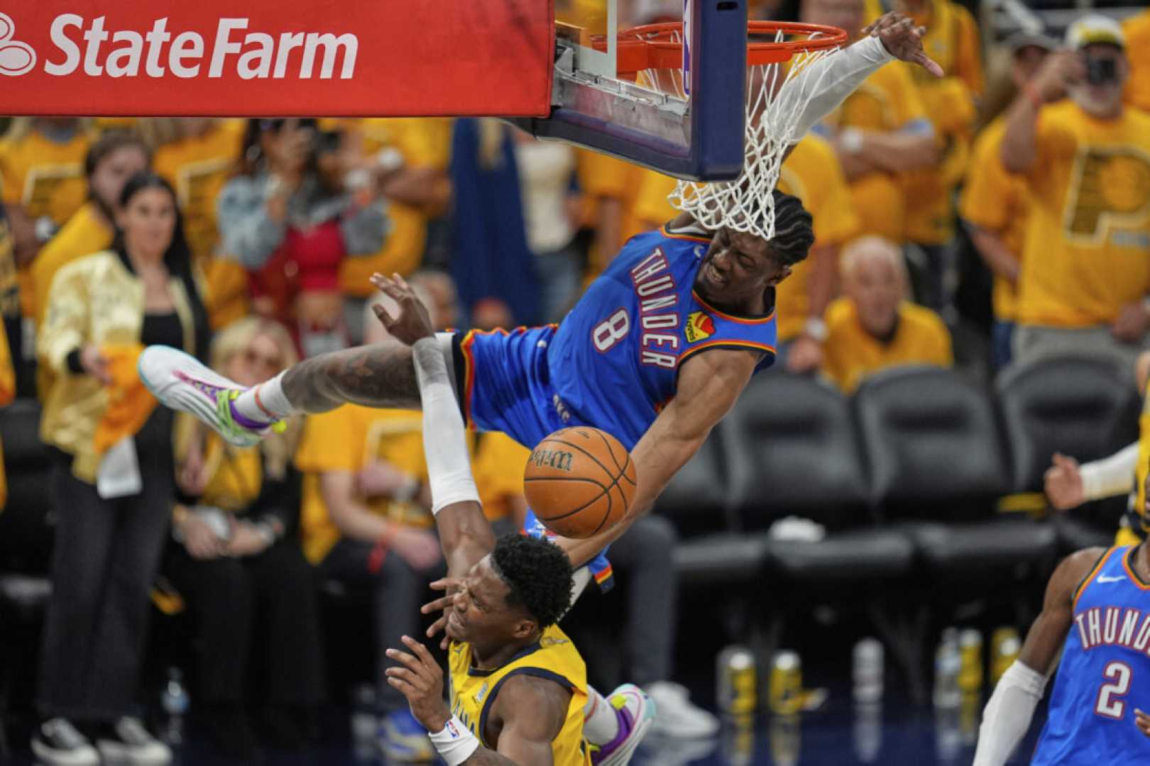 Nba Finals Excitement Indiana Pacers Oklahoma City Thunder