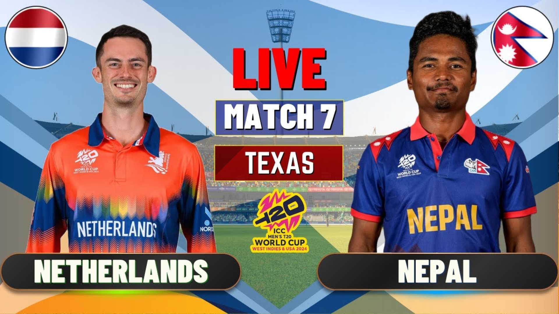 Nepal Vs Netherlands T20 Match
