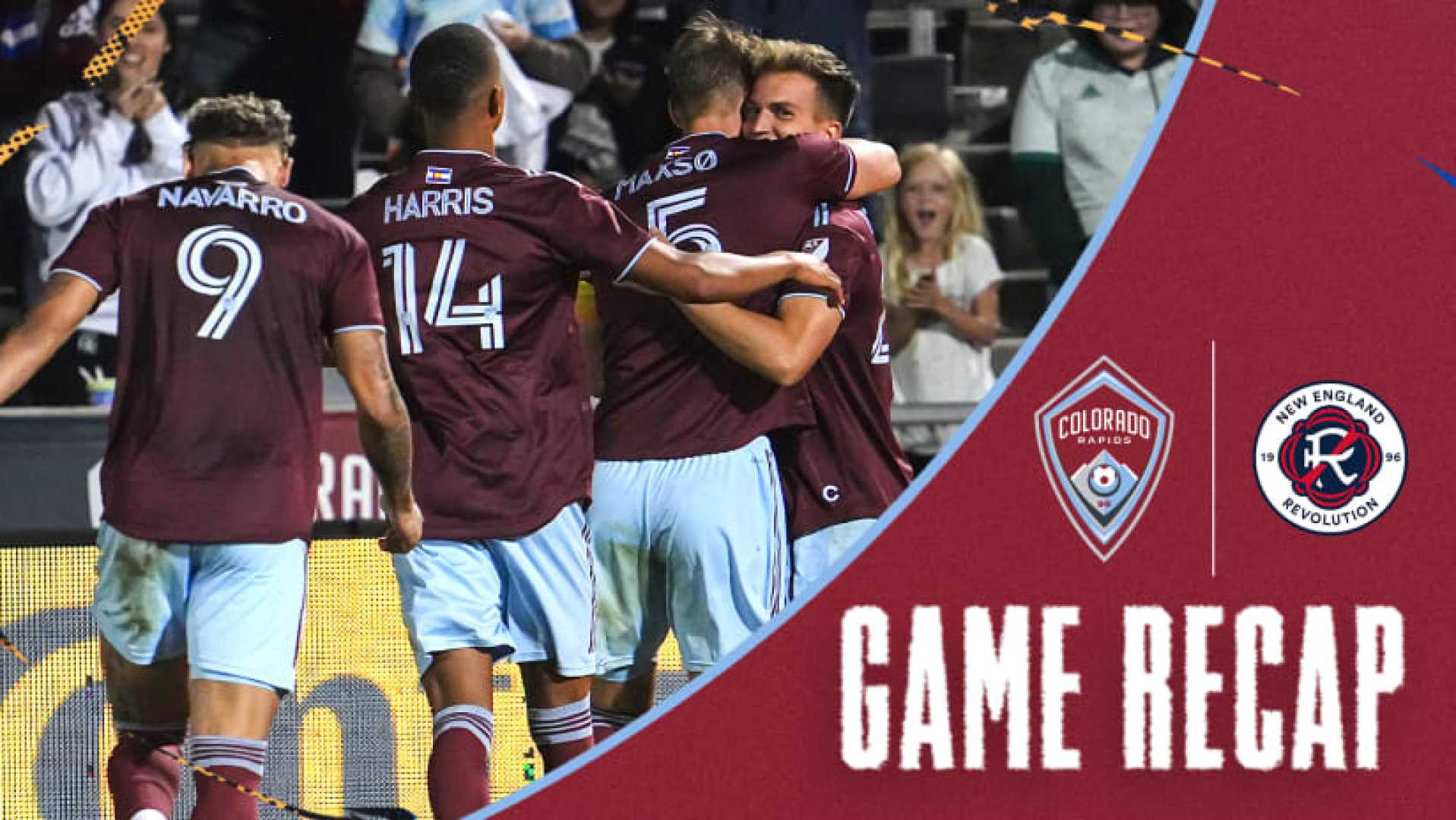 New England Revolution Vs Colorado Rapids Match