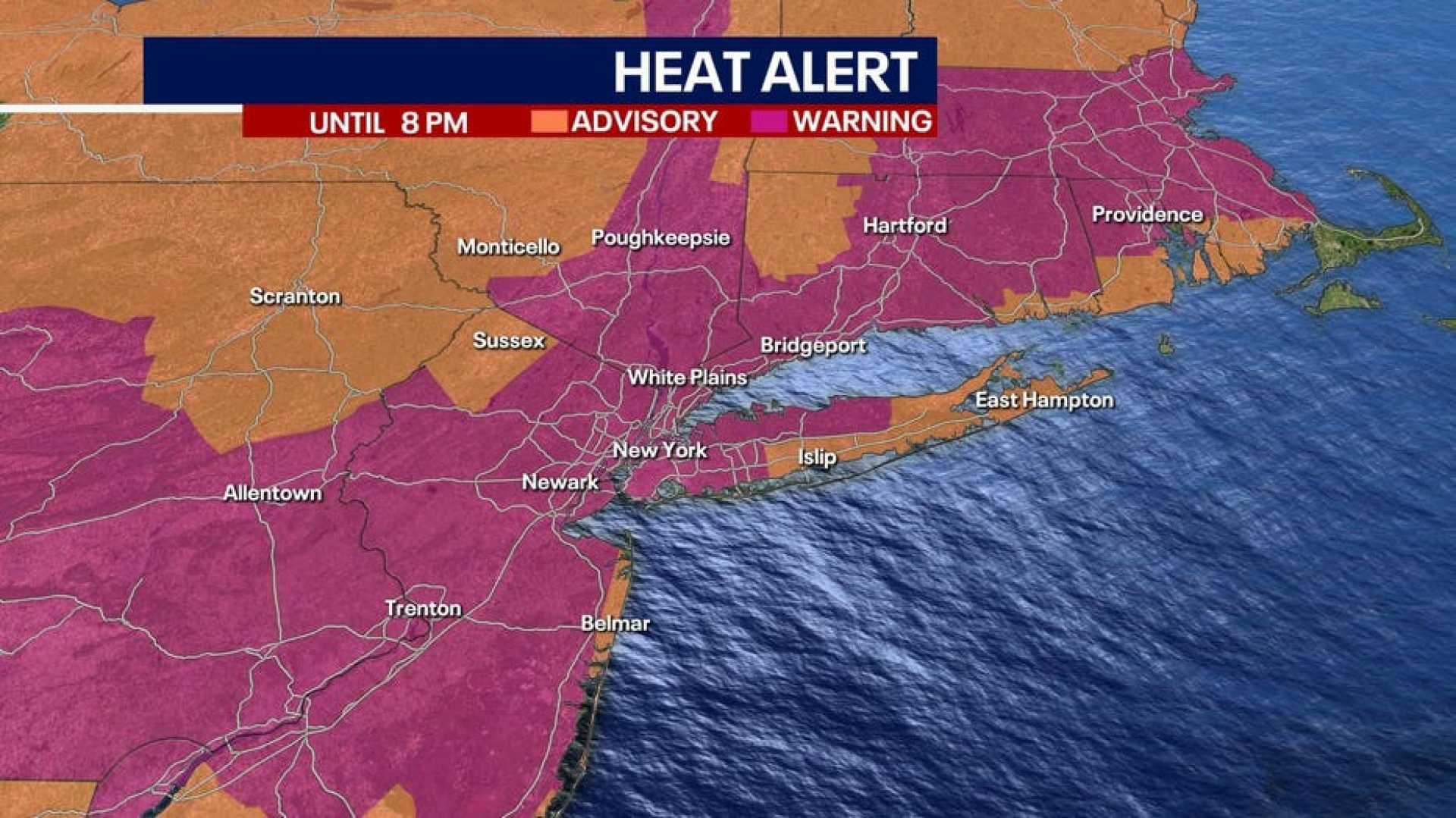 New Jersey Heat Alert Weather