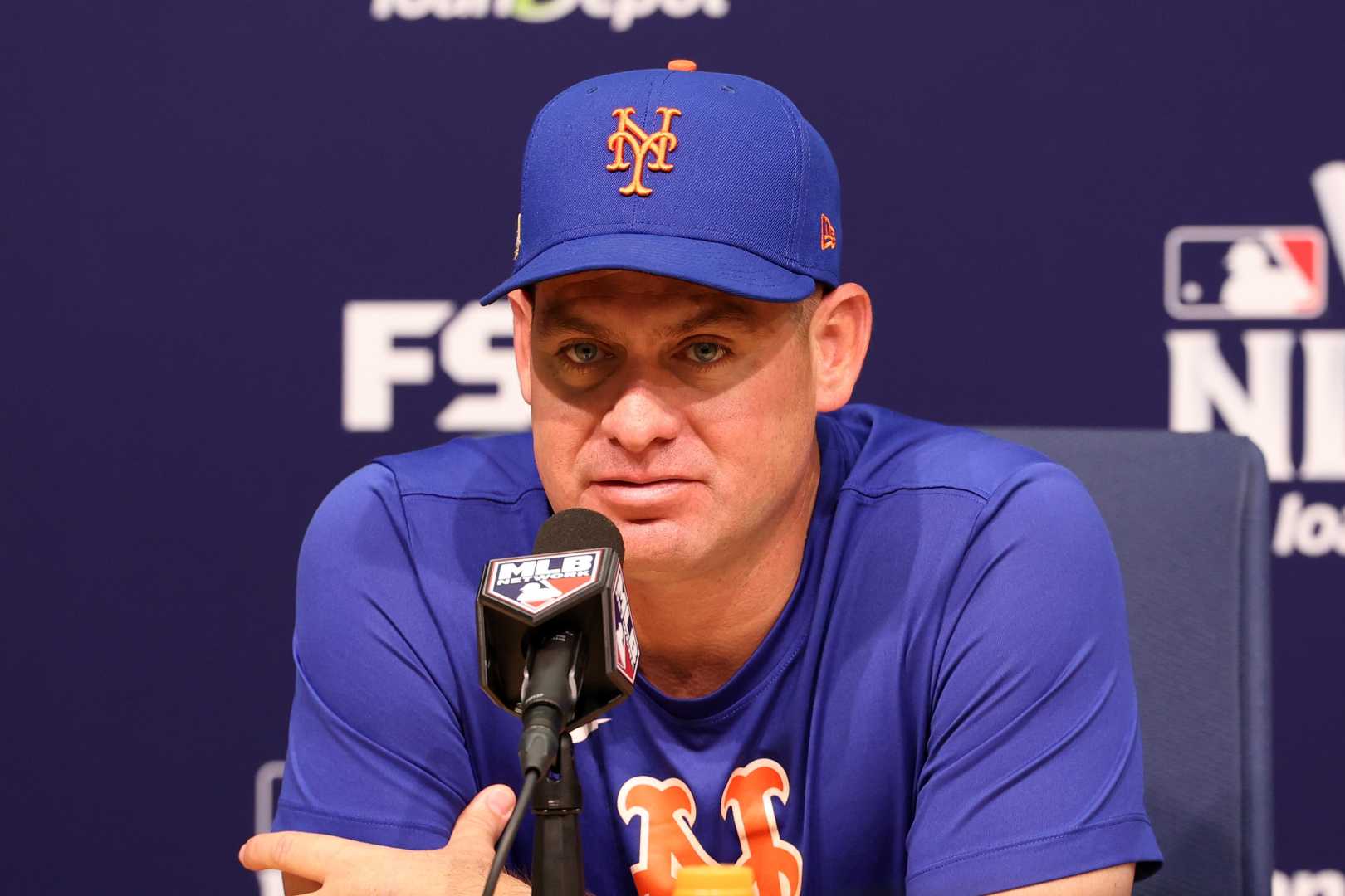 New York Mets Manager Carlos Mendoza