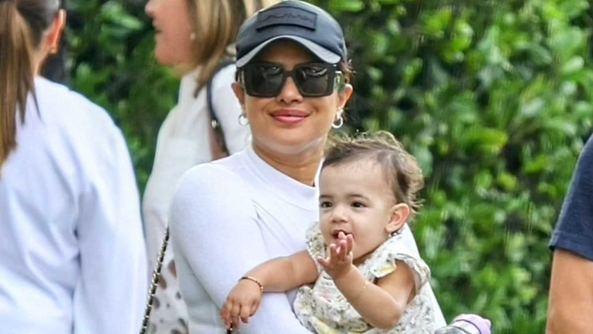 Nick Jonas Priyanka Chopra Malti Marie Disney World