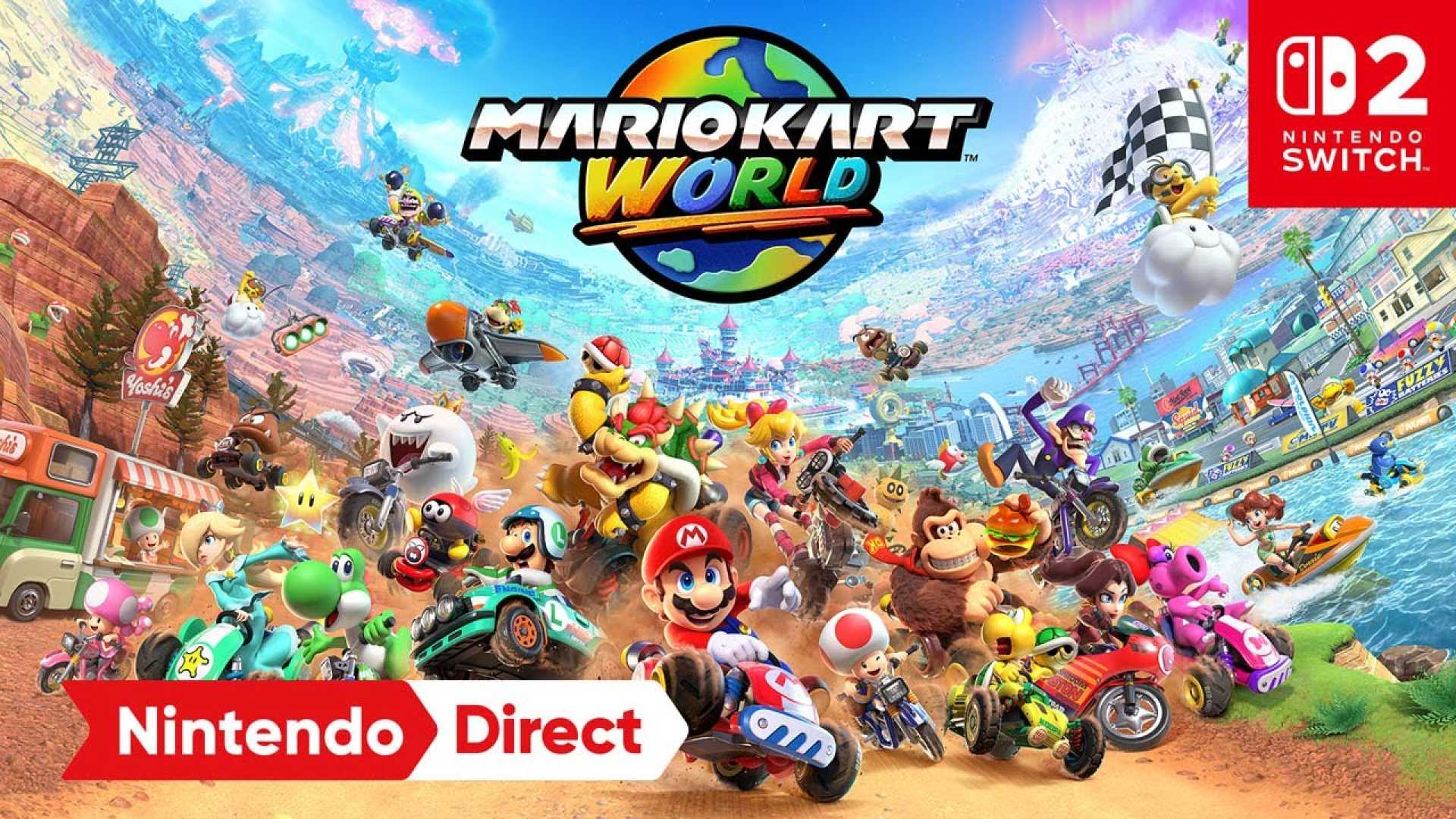 Nintendo Switch 2 Mario Kart World Update