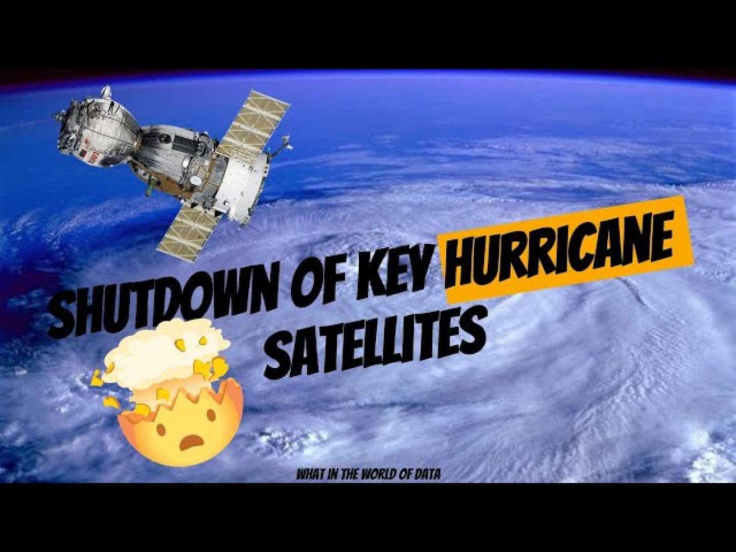 Noaa Dmsp Satellites Shutdown Hurricane Season