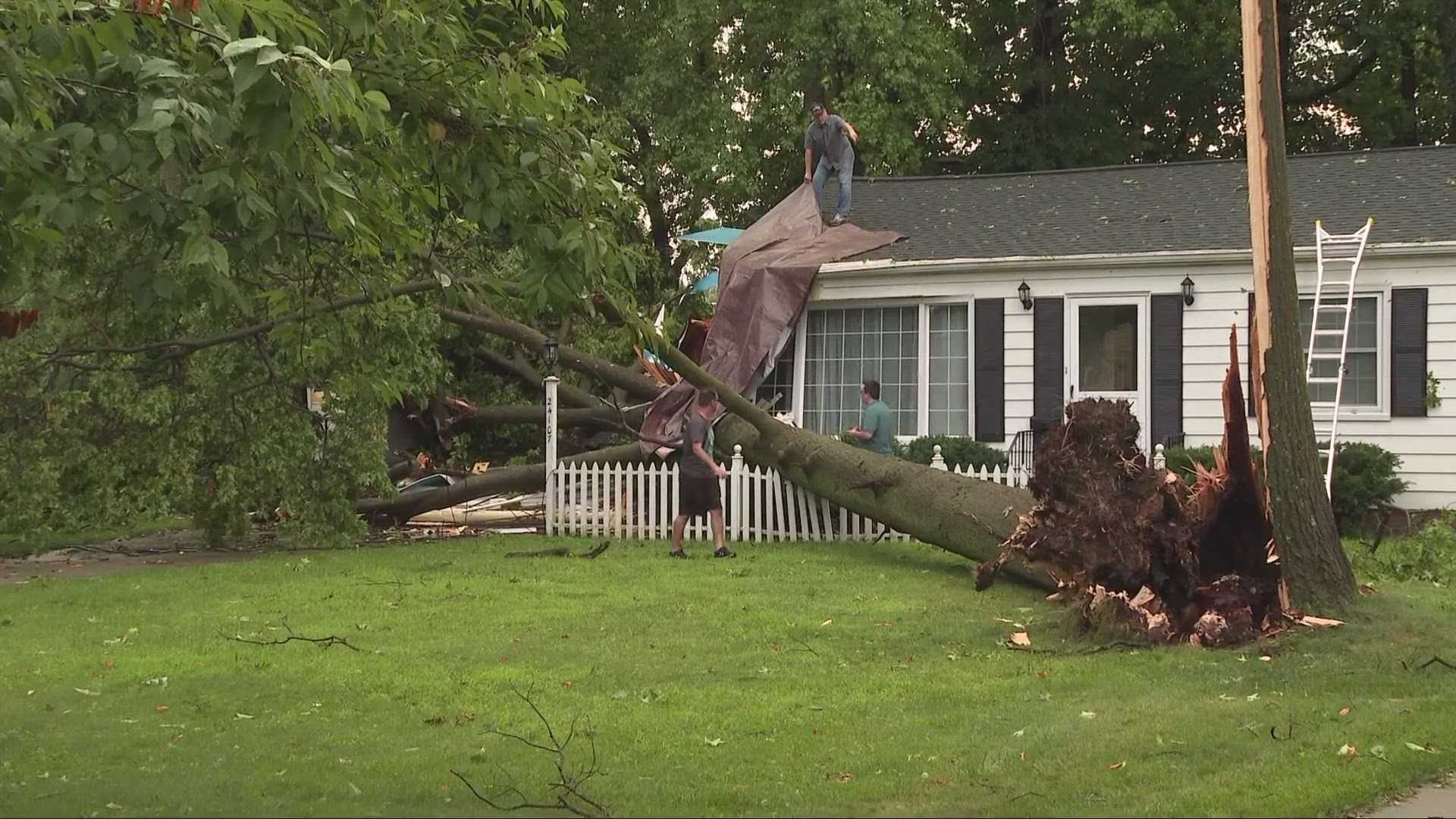 Northeast Ohio Severe Weather Storm