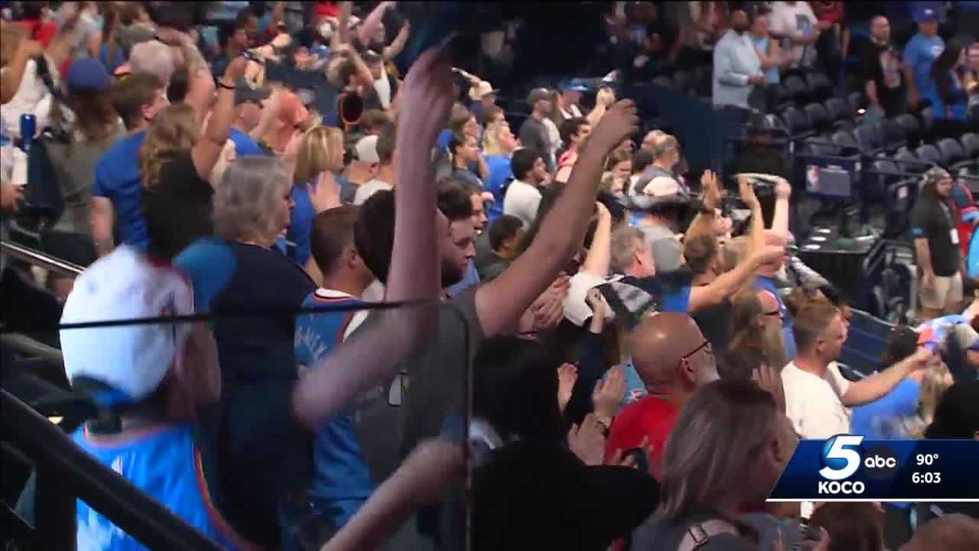 Oklahoma City Police Traffic Nba Finals Crowds
