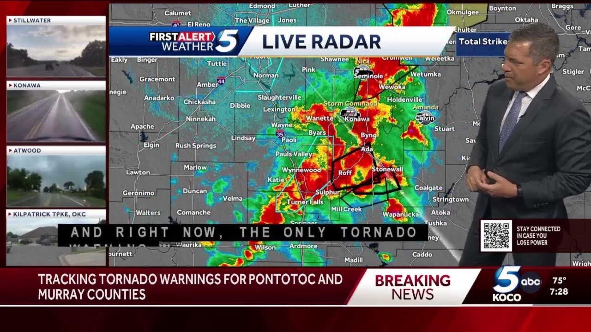 Oklahoma Storms Tornado Warnings June 2025
