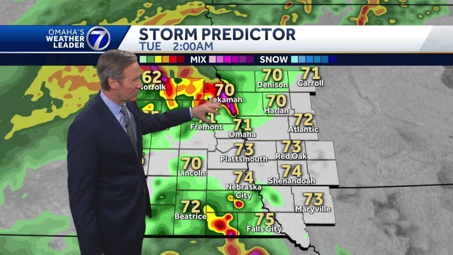Omaha Severe Thunderstorm Weather
