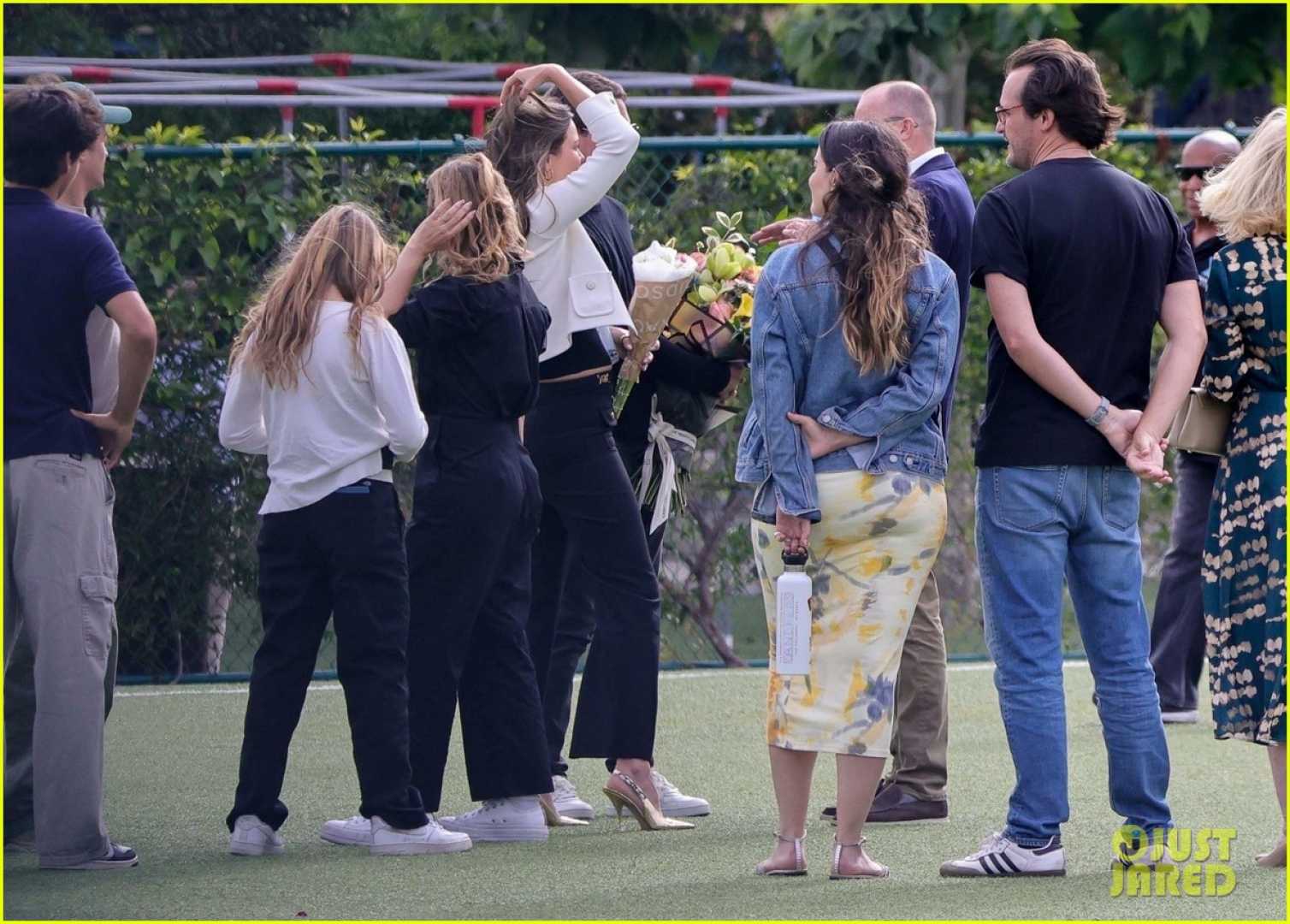 Orlando Bloom Miranda Kerr Flynn Graduation