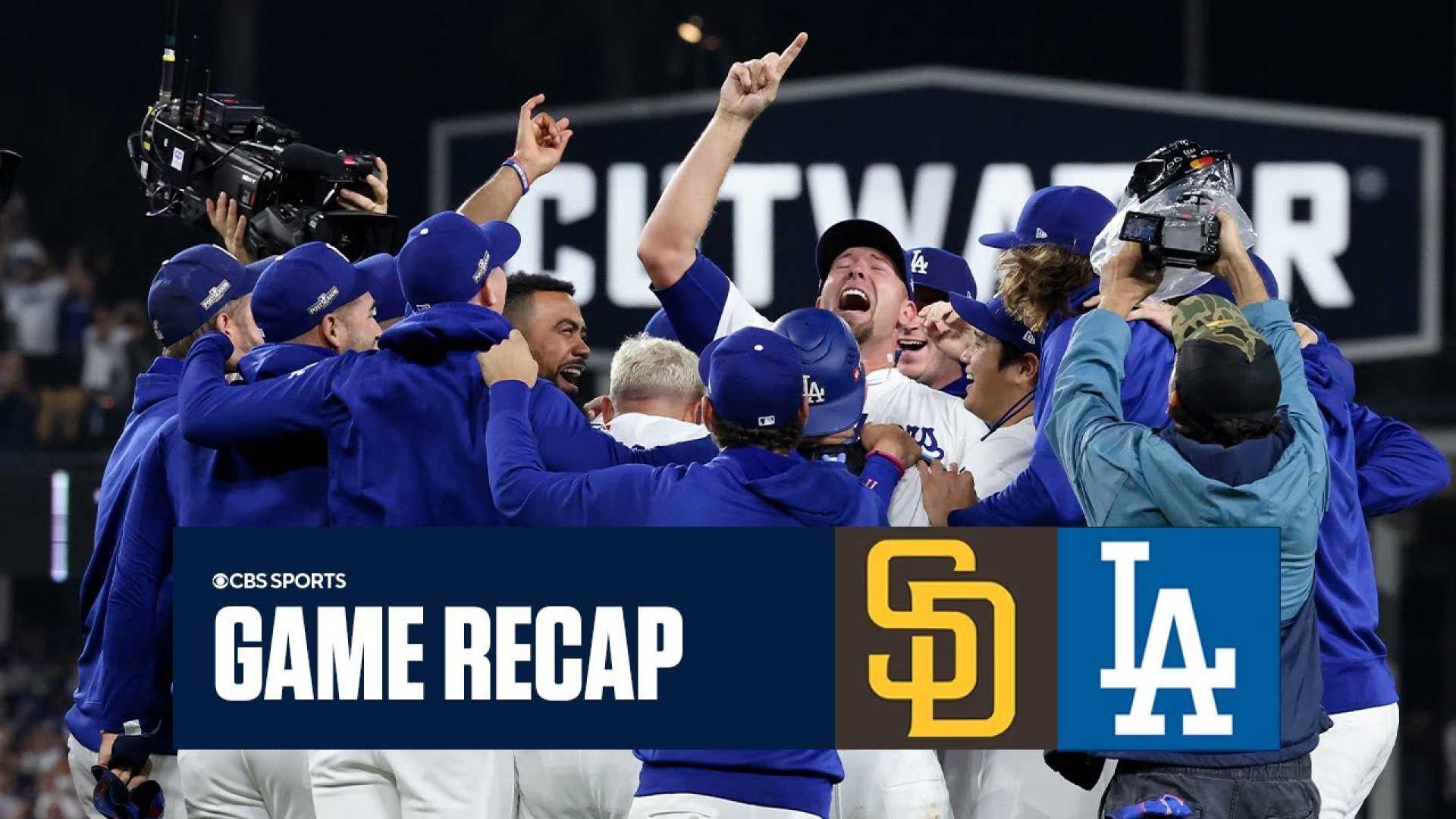 Padres Dodgers Game Summary
