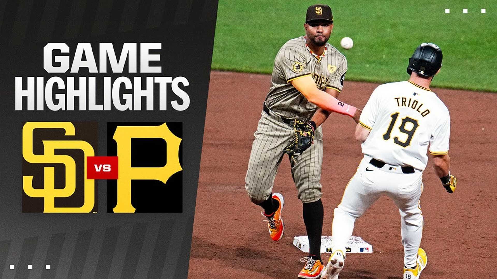 Padres Pirates Baseball Game